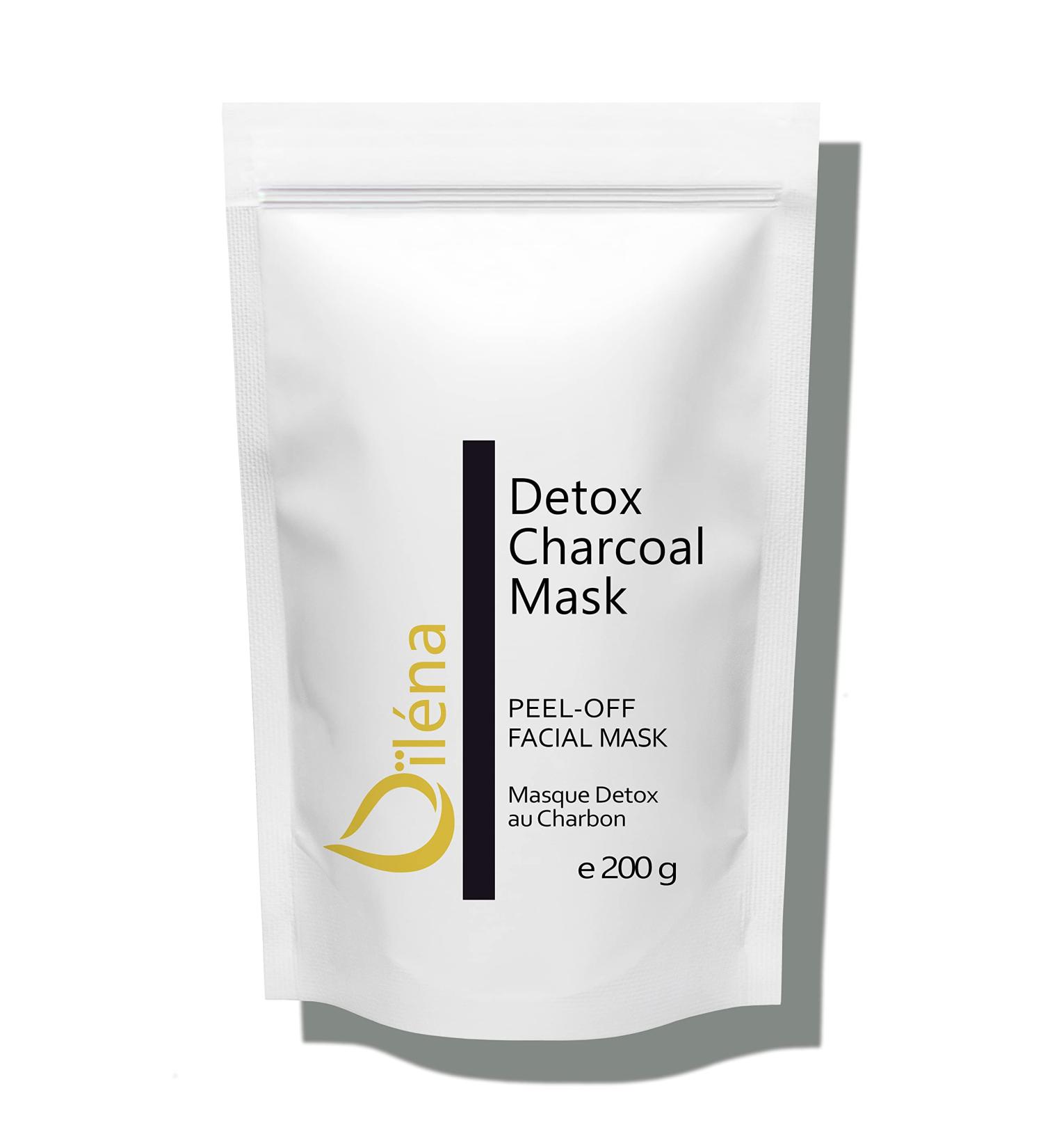 Alginate Peel-Off Moisture Powder Mask | Vegan Blackhead Remover & Pore Cleanser (200g) + Free Detox Charcoal Mask - Buy Online on GoSupps.com