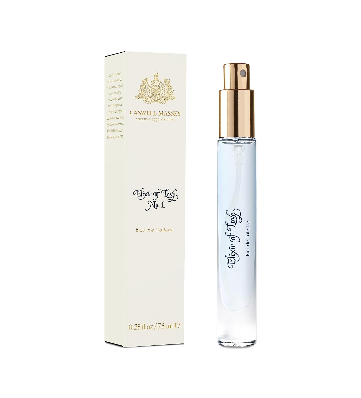 Caswell-Massey Elixir of Love Eau de Toilette Discovery Enchanting Floral Recipe with Notes of Lavender Passionflower Jasmine & Artemisia Absinthium Sample Size Vial Perfume for Women 0.25 Fl Oz Elixir of Love 0.25 Fl Oz (Pack of 1) - Buy Online on GoSupps.com