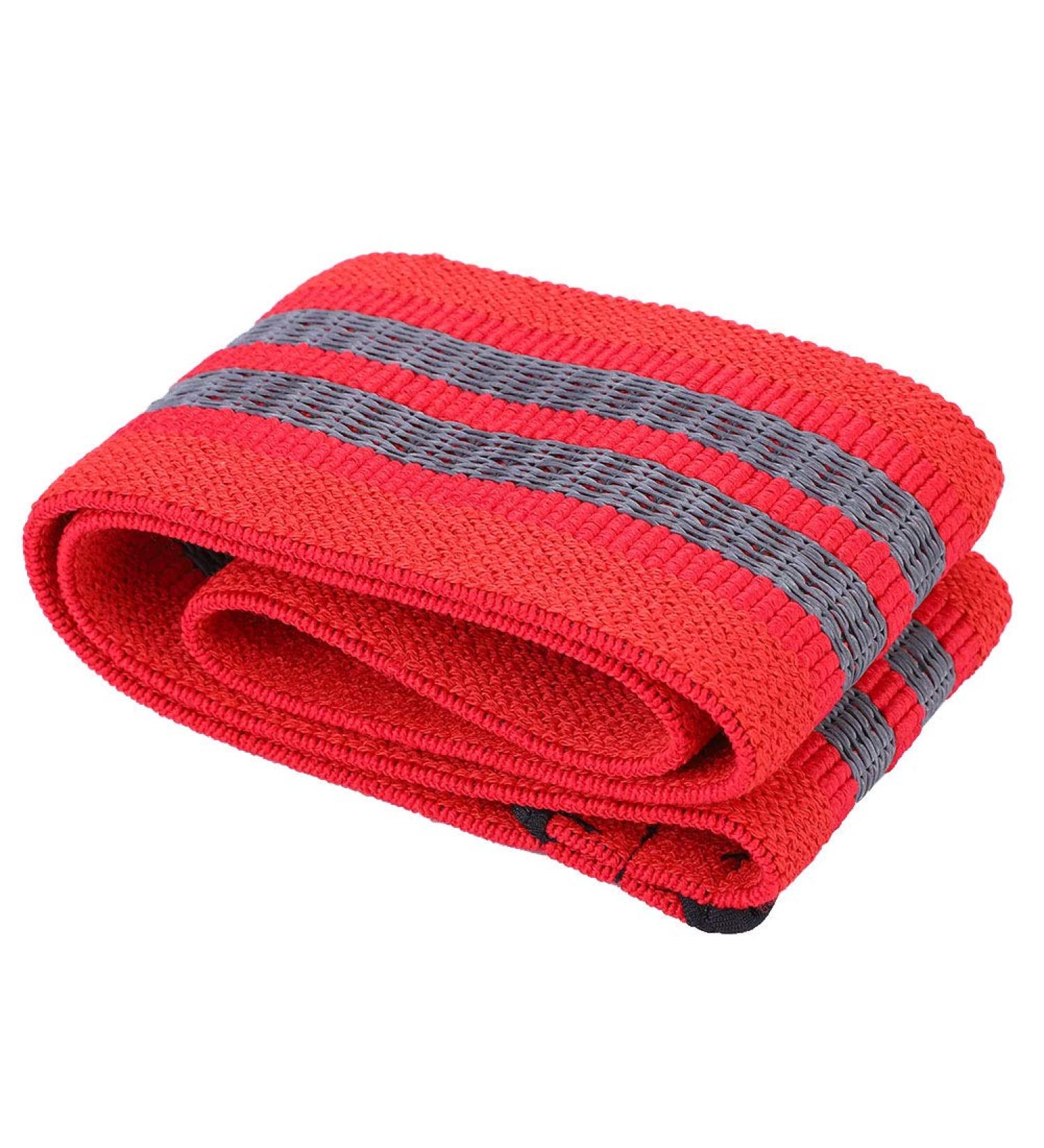 TREETDOBV Hip Glute Resistance Bands - Durable Fabric Elastic Workout Bands for Men & Women - Perfect for Leg & Thigh Exercises - Set of 3 Red Fitness Bands - Buy Online on GoSupps.com