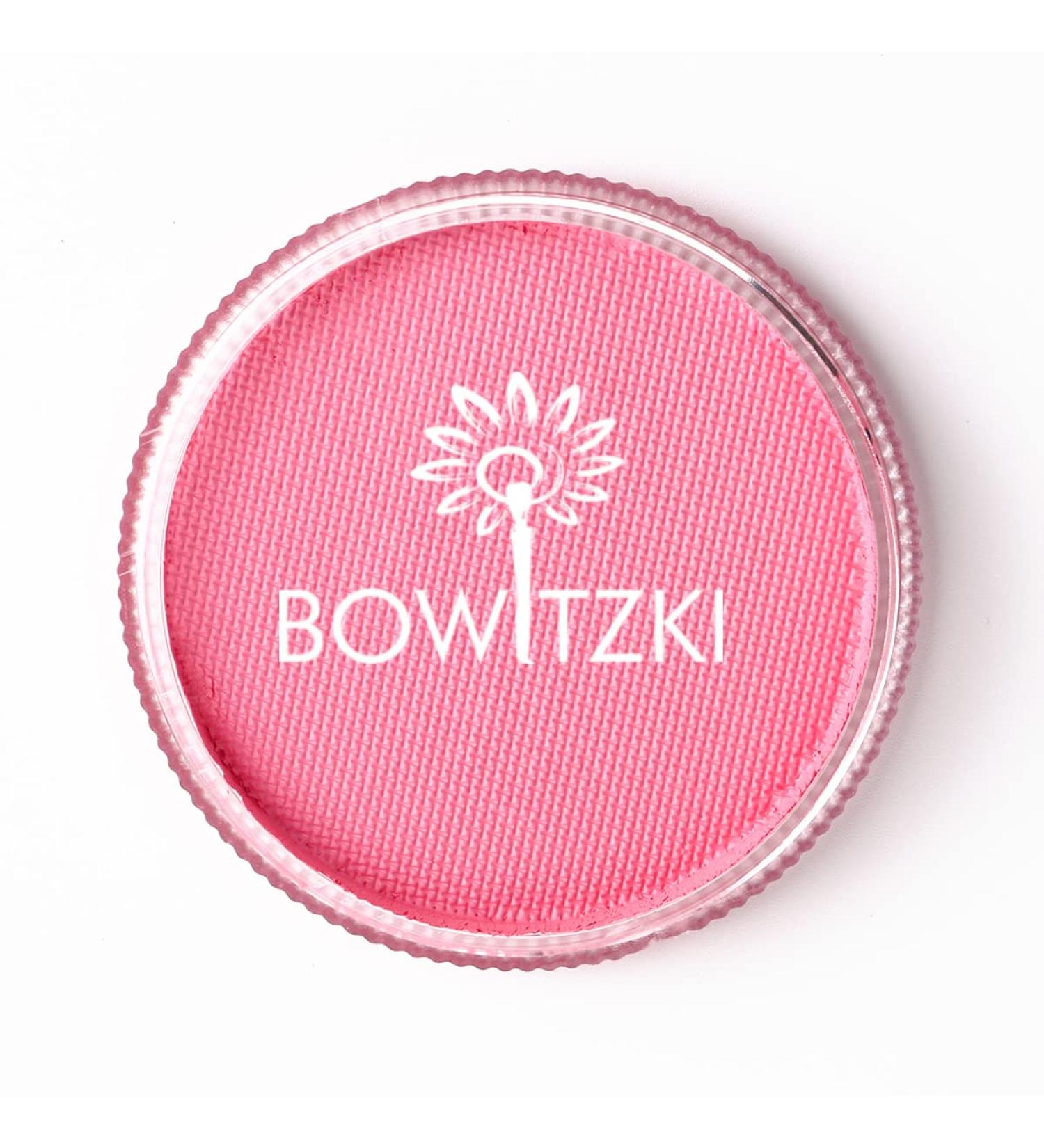 Bowitzki 30g Professional Water Based Face Paint | Safe for Kids and Adults | Light Pink Split Cake Single Color - Buy Online on GoSupps.com