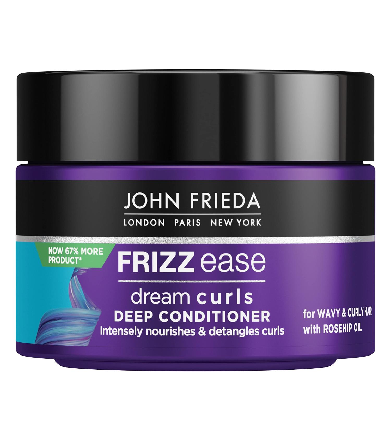 John Frieda Frizz Ease Dream Curls Mask 250ml - Best Anti-Frizz Treatment for Curly Hair | Shop Now Internationally - Buy Online on GoSupps.com