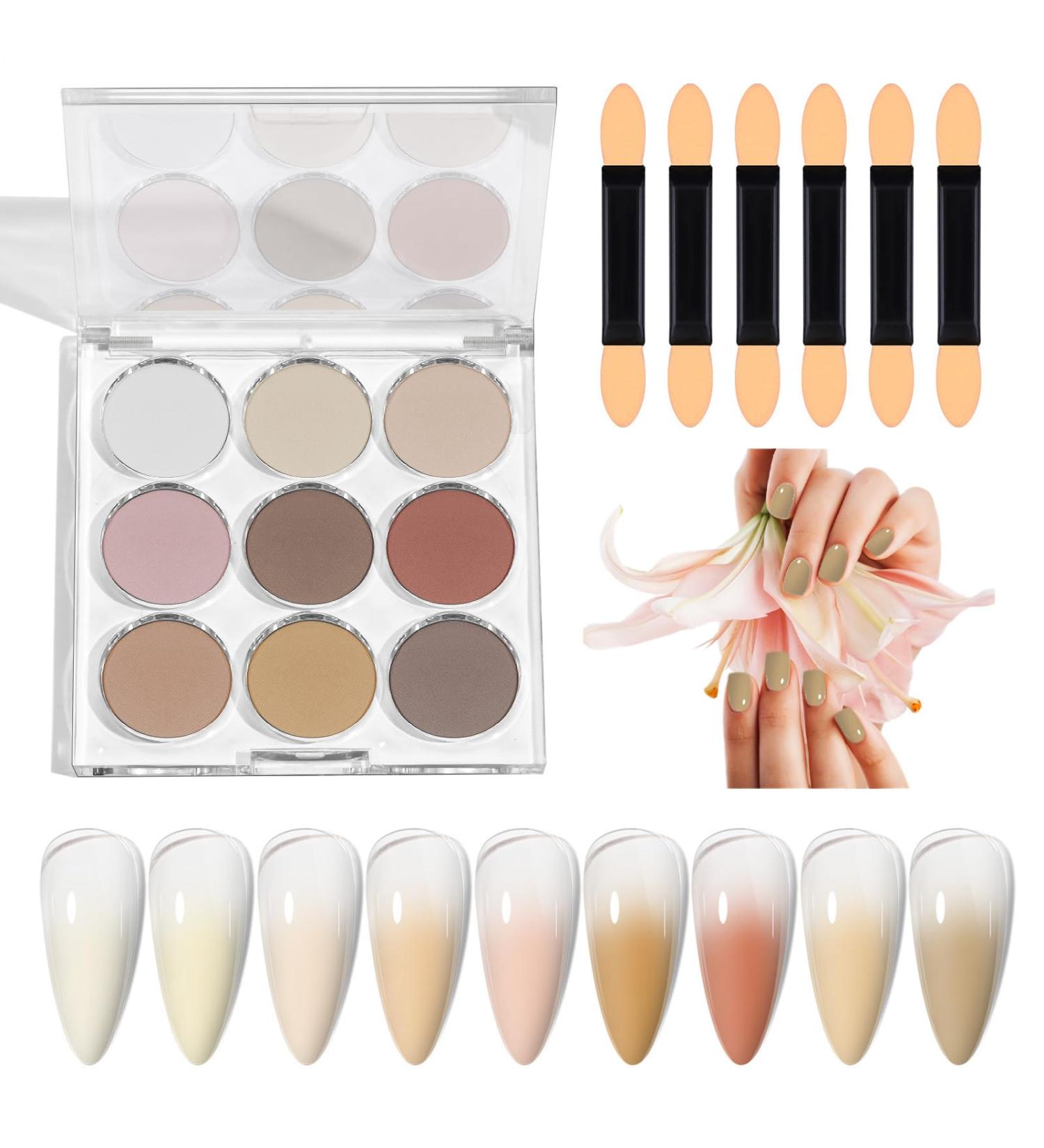 Poudre Scintillante Pour Ongles | Finition Miroir Magique Brillante | Effet Chrome - D coration Arc-en-D grad Brillante DIY pour P ques Halloween No l CF03 - Buy Online on GoSupps.com