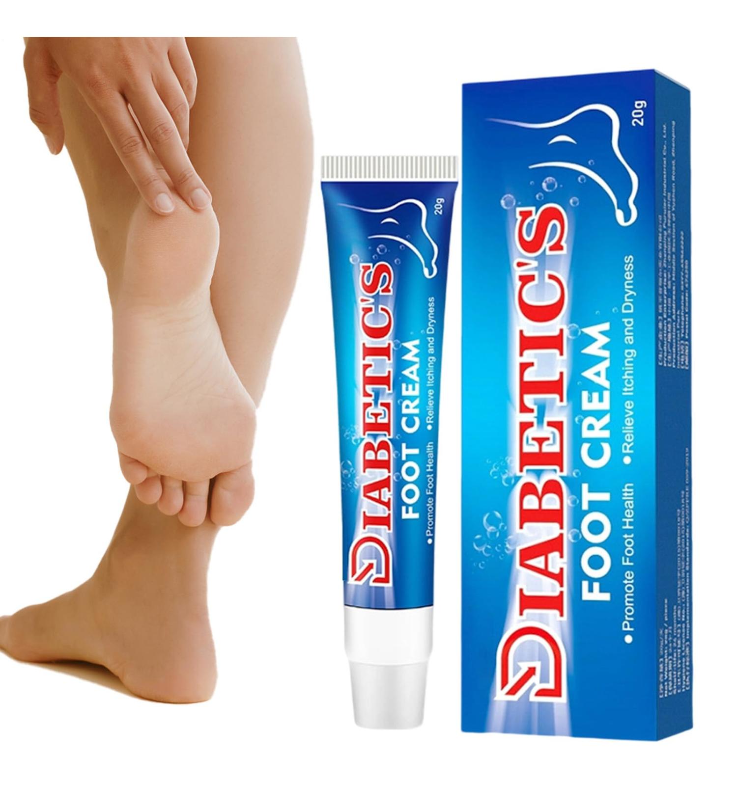 Foot Cream 20g Softening Heel Balm - Moisturizing Foot Cream - Daily Care After Showering and Bedtime in Winter and Dry Climates at Home or While Traveling - Buy Online on GoSupps.com