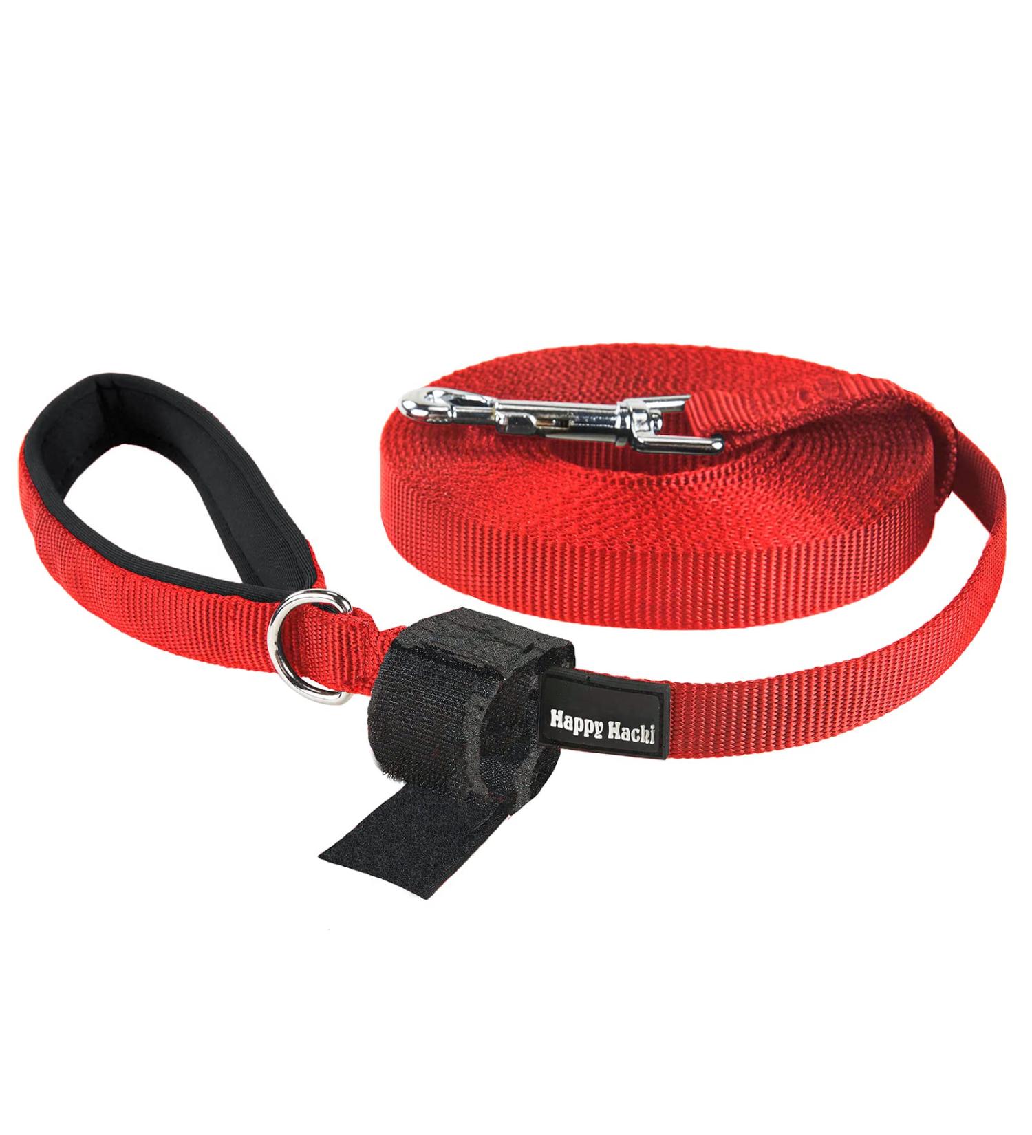 Pettom Drag Line for Dogs - Robust 6m/10m/15m Leash with Padded Handle | Durable Nylon Training Line | Perfect for Cross-Country Adventures - Buy Online on GoSupps.com