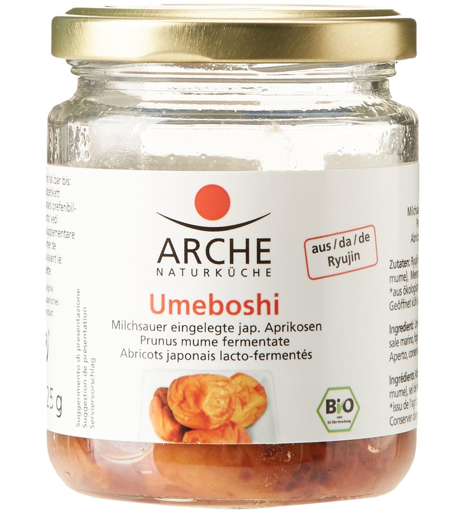 Arche Umeboshi Organic Salted Apricots 125g - Buy Online on GoSupps.com
