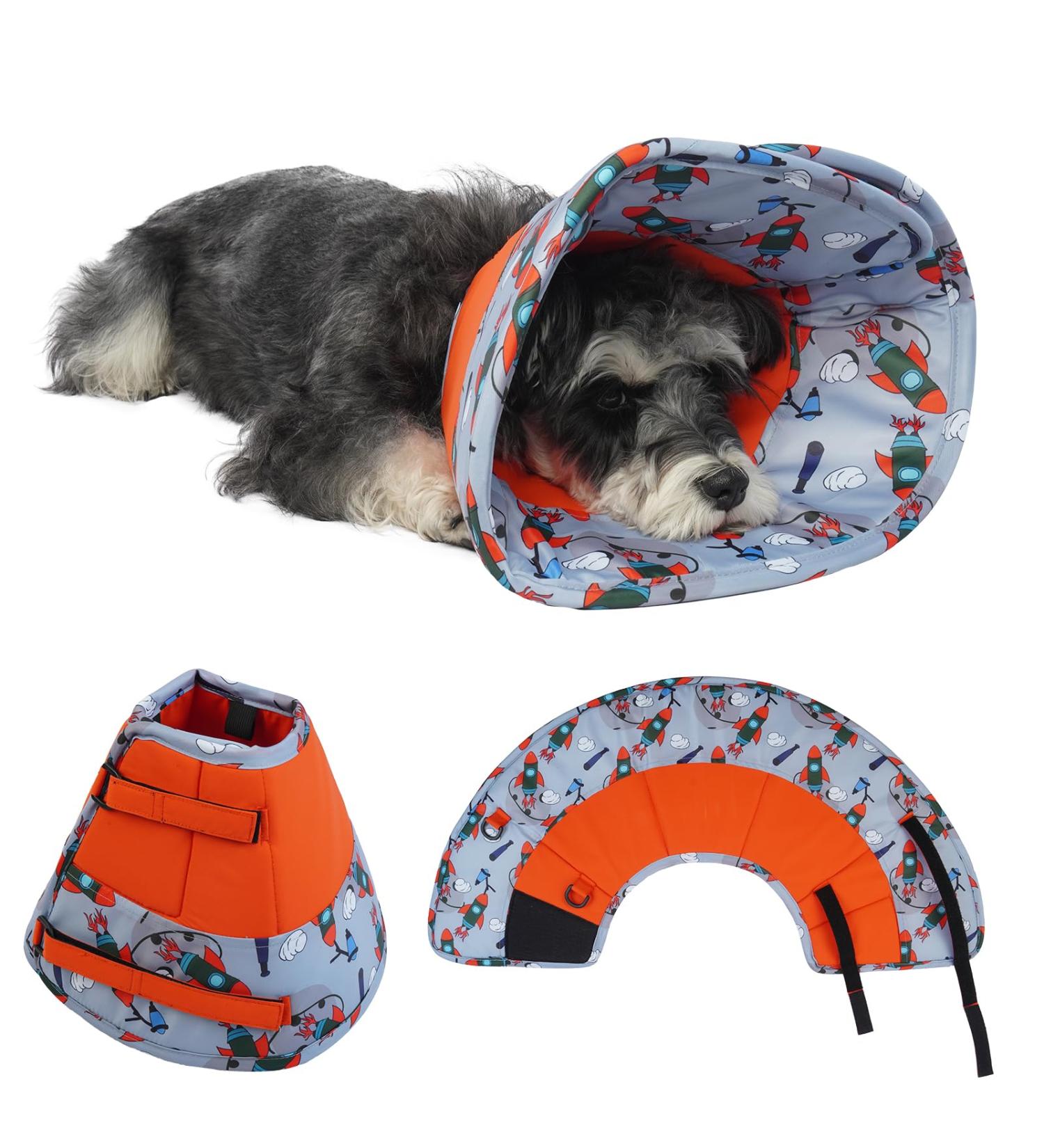 Shop Hjumarayan Adjustable Waterproof Dog Collar - Soft Leak Protection & Injury Prevention (Red Size S) - Buy Online on GoSupps.com