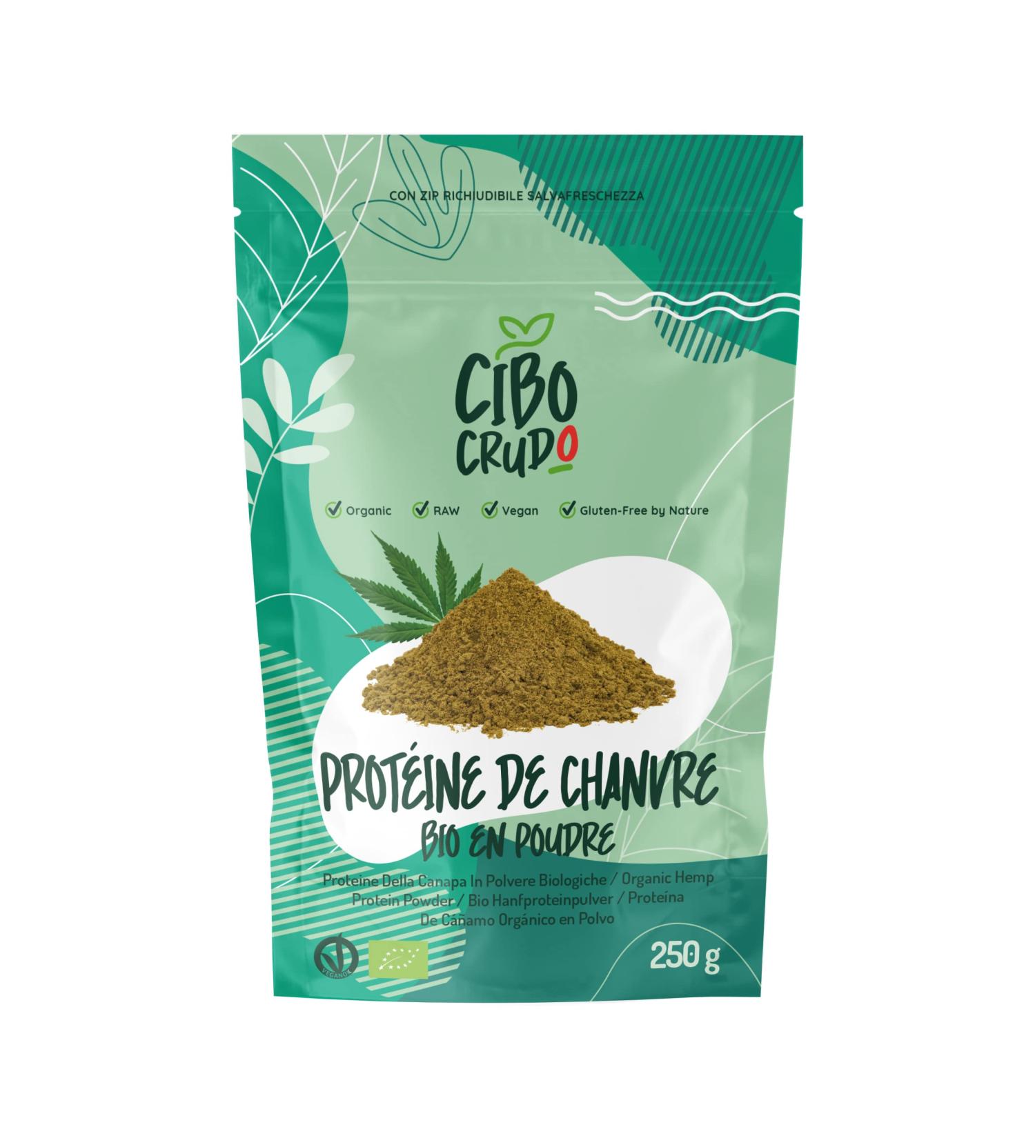 Organic Hemp Protein - 250 g. Source of Complete Plant Protein and Rich in Fiber. Organic Hemp Protein Powder. - Buy Online on GoSupps.com