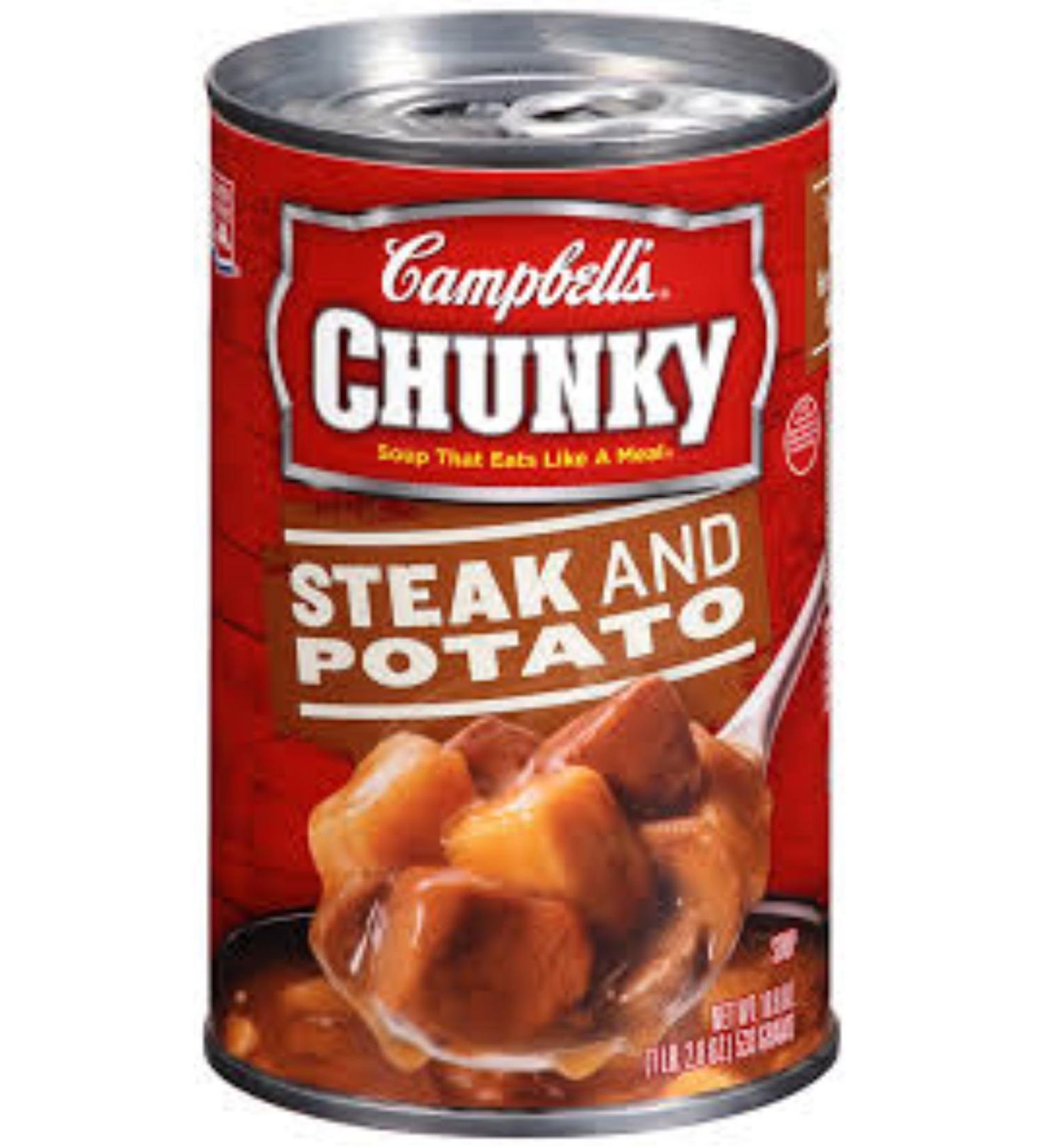 Campbell's  Chunky Steak & Potato Soup (Pack of 6)