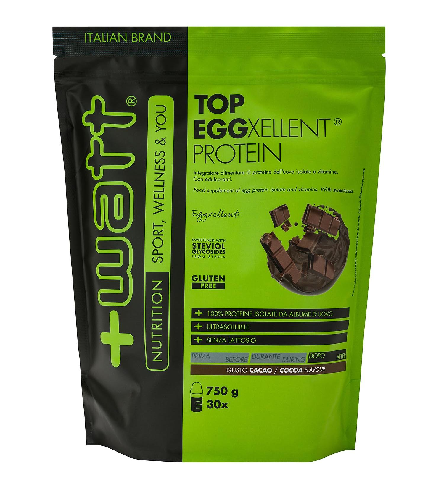 +WATT TOP EGGXELLENT Protein BUSTA 750 GR Cocoa - Buy Online on GoSupps.com
