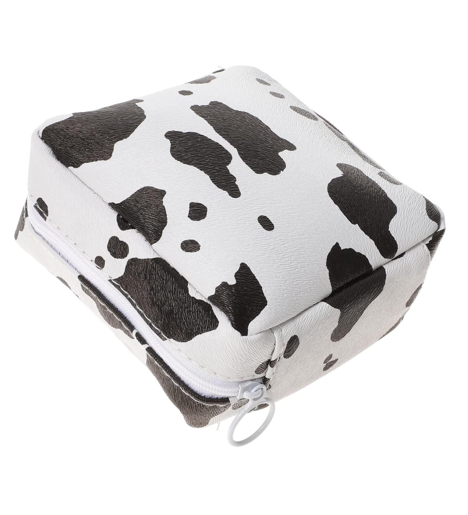 Healeved Cow Pattern Mujer Pantiliners | Cute Biodegradable Period Pouch for Women - Buy Online on GoSupps.com