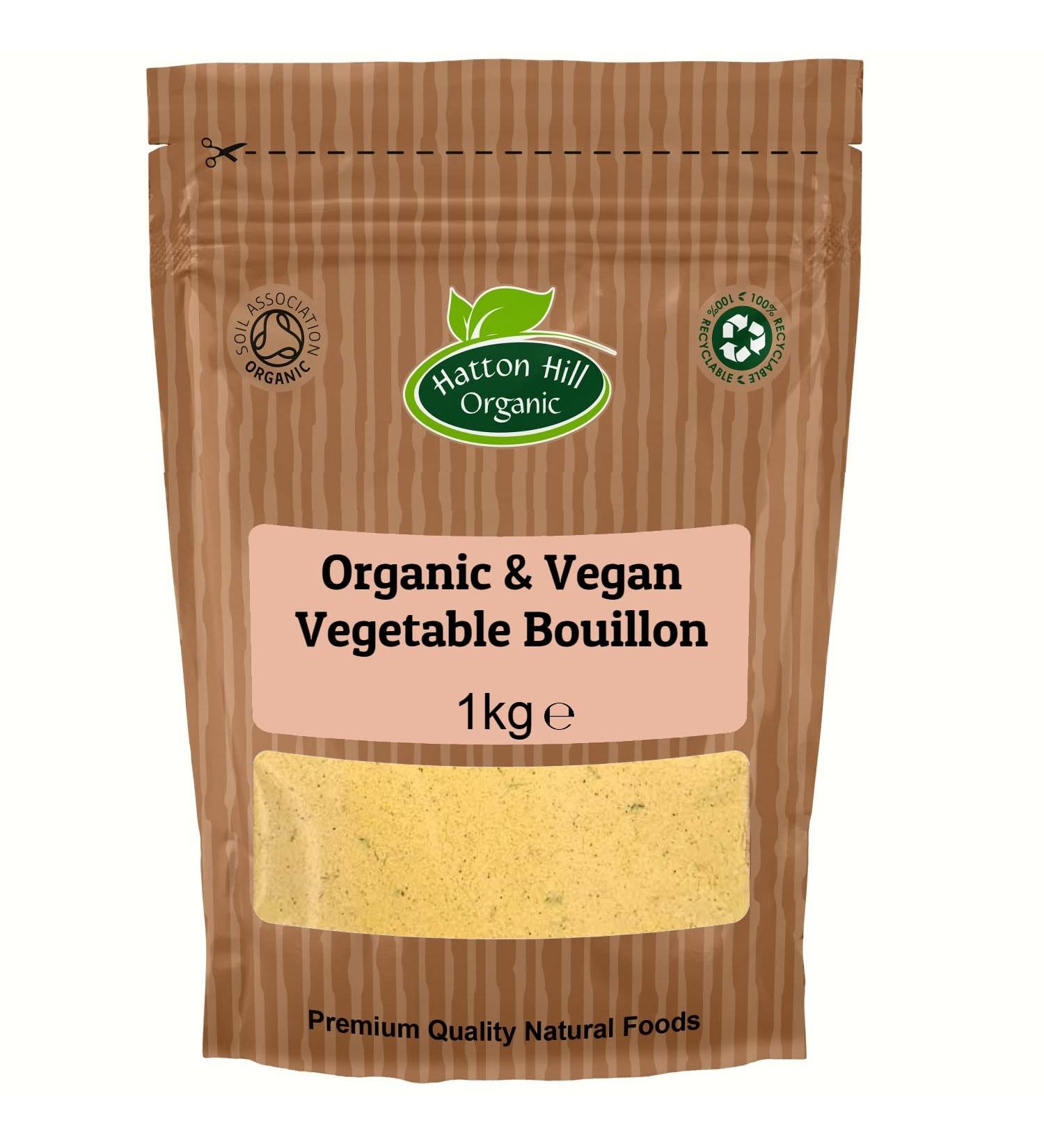Organic Vegan Vegetable Bouillon 1kg by Hatton Hill Organic
