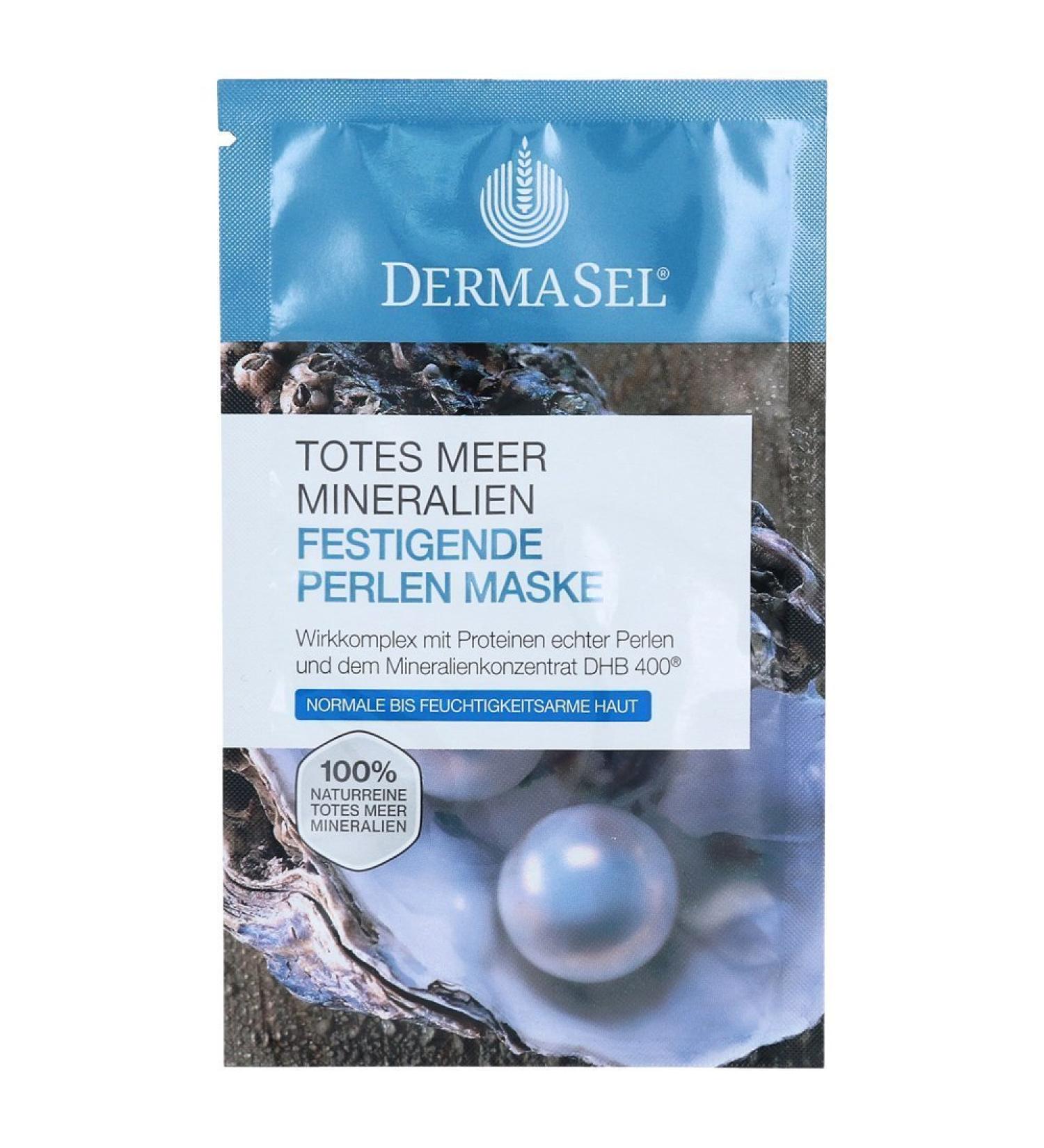 DermaSel Exklusiv Sel de la Mer Morte Masque la Perle - 12 ml