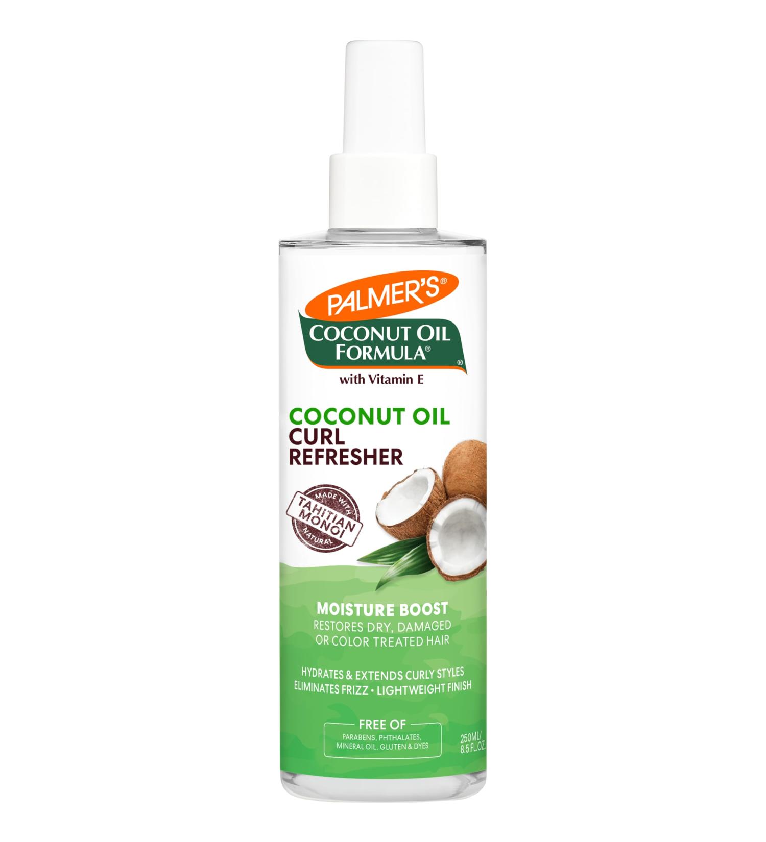 Palmer's Coconut Oil Formula Moisture Boost Curl Refresher Spray 8.5 Ounce 8.5 Fl Oz (Pack of 1) - Buy Online on GoSupps.com