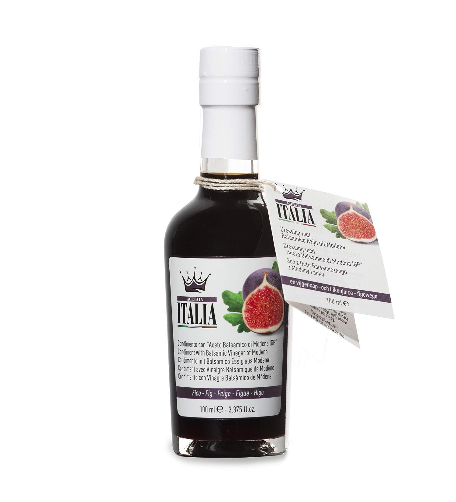 Acetaia Italia Fig Condiment with Balsamic Vinegar of Modena 100 ml - Buy Online on GoSupps.com