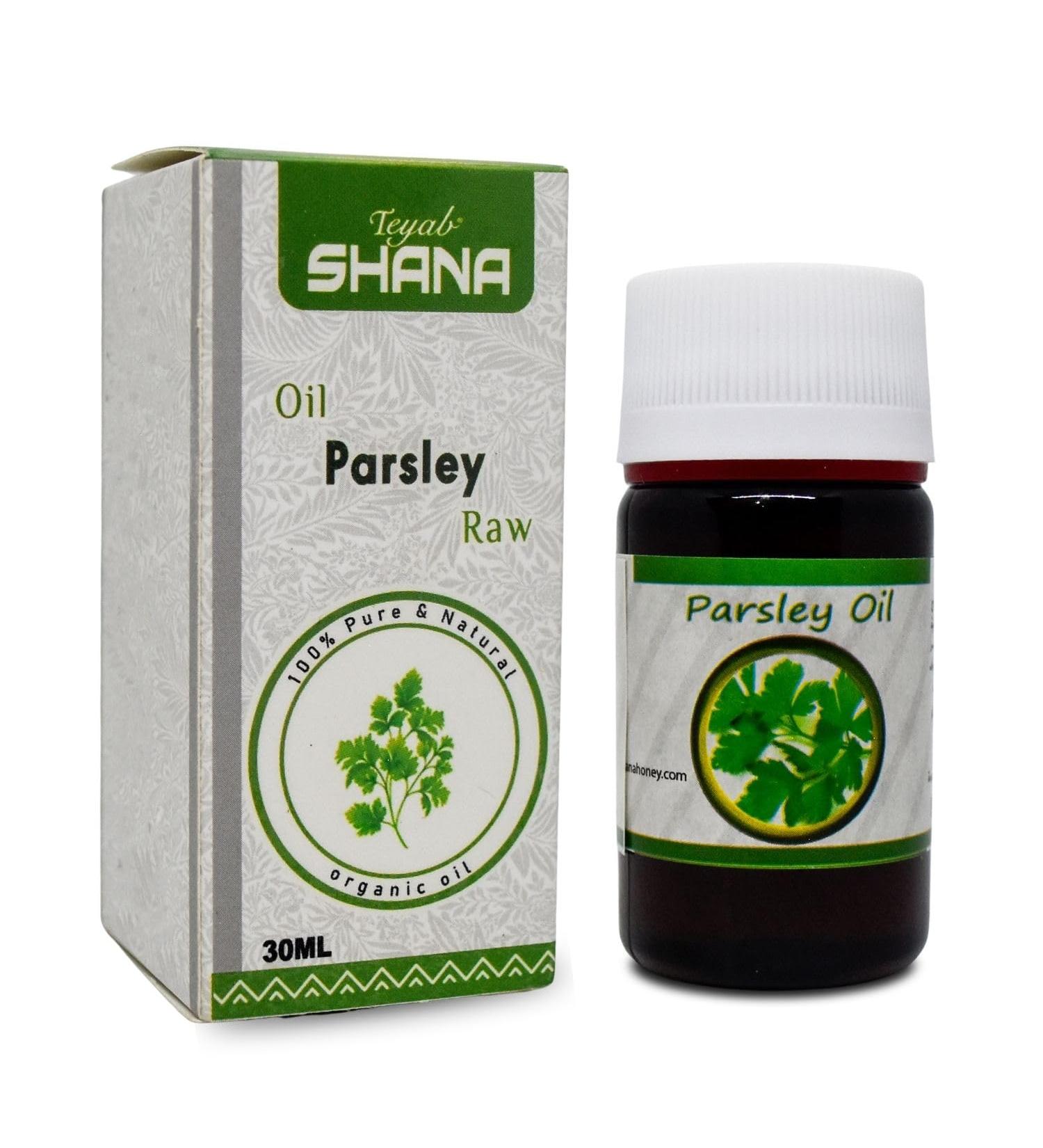 Buy Shana Parsley Oil - Pure & Natural Cold Pressed (30ml) | Kosher & Halal | Perfect for Cooking & Body Care - International Shipping Available - Buy Online on GoSupps.com