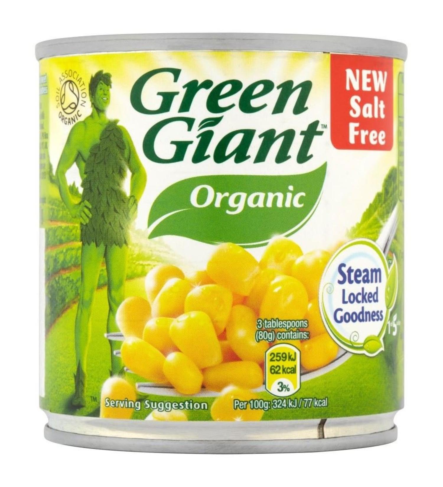 Green Giant Green Giant Organic Corn without Salt (150g) - Pack of 6
