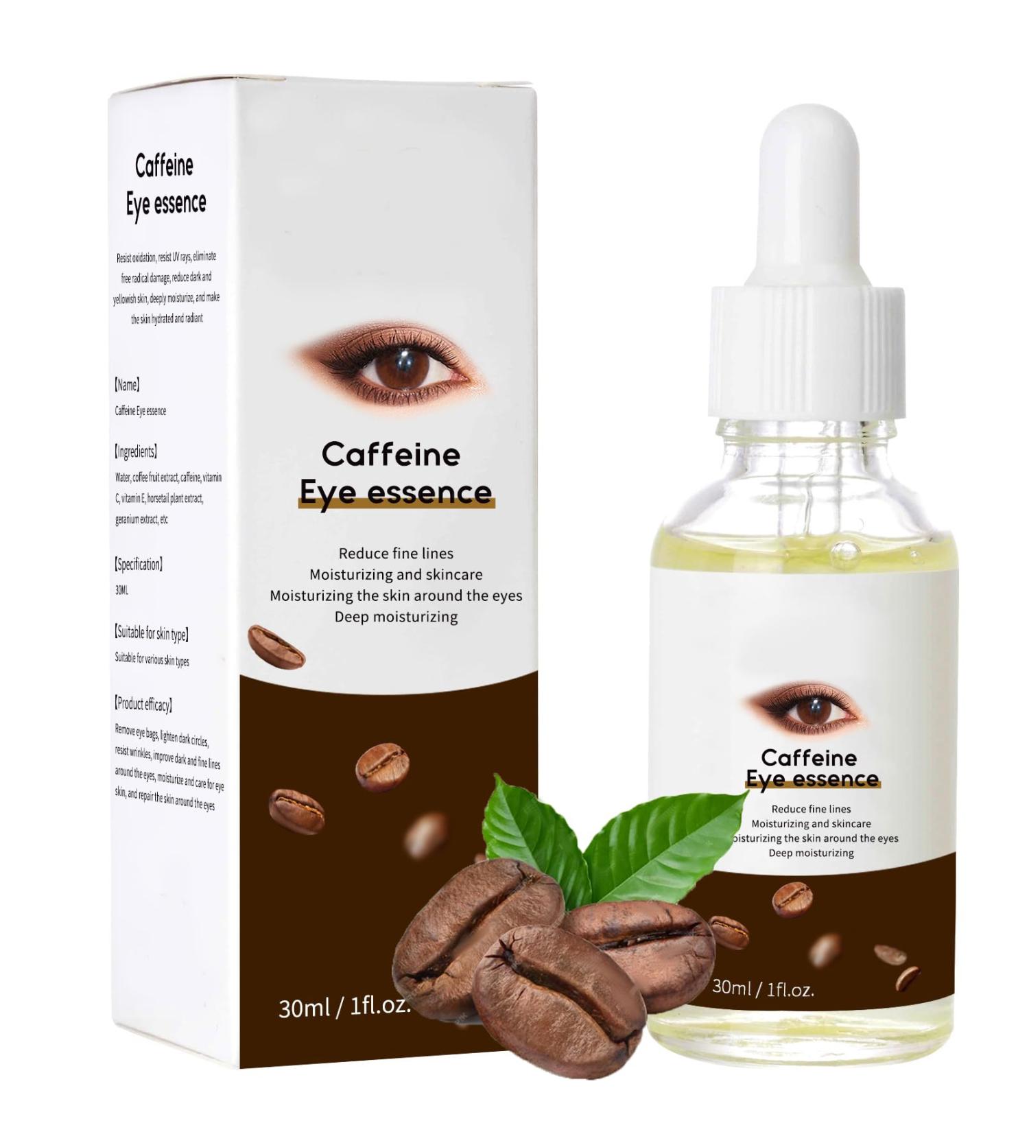 Caffeine Eye Serum Eye Serum for Puffy Eyes Eye Cream for Dark Circles and Puffy Eyes Eye Puffiness Reducer with Vitamin C Under Eye Firming Serum Anti Aging&Deep Hydration Eye Bags Remover Men&Women - Buy Online on GoSupps.com
