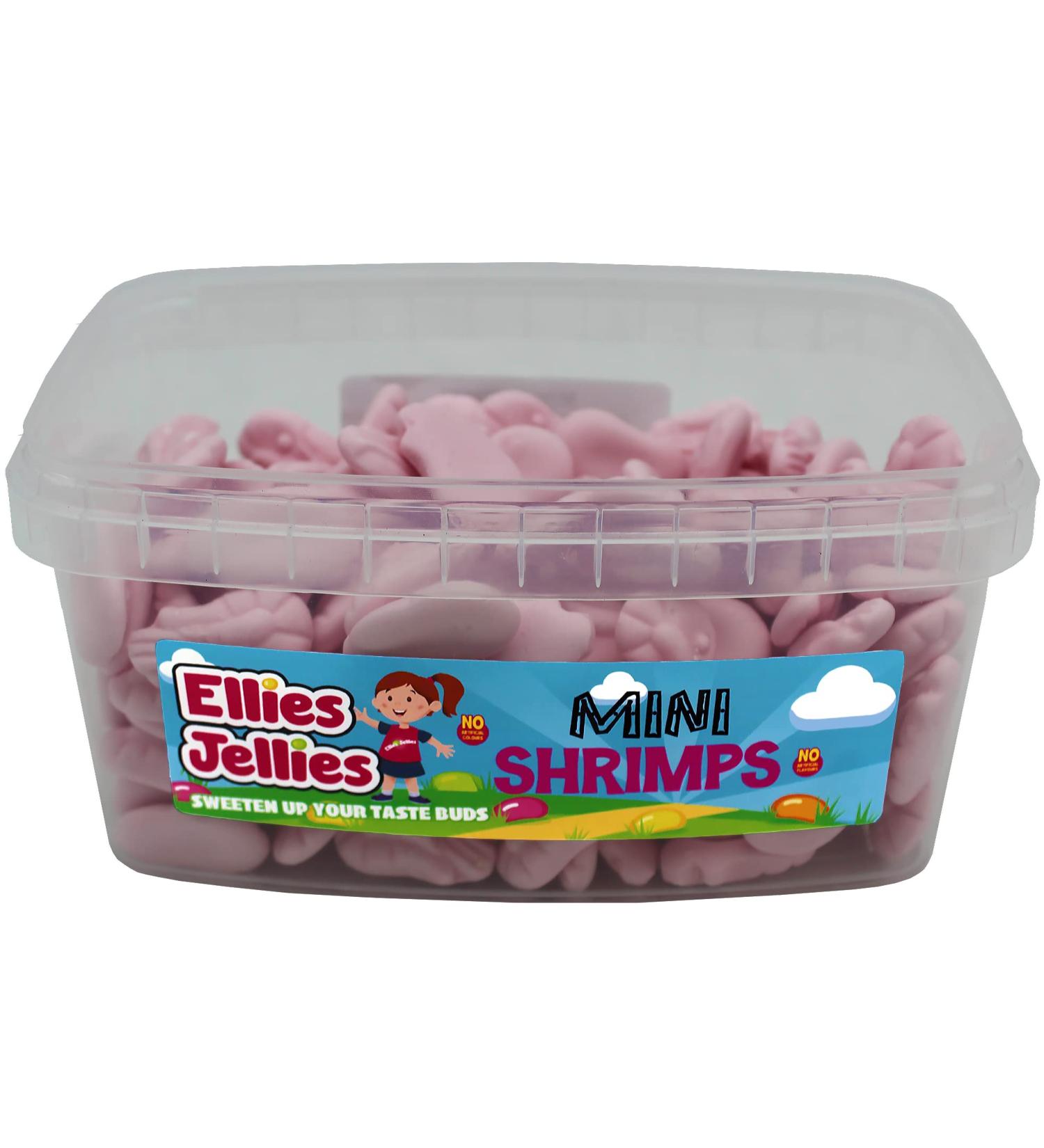 Ellies Jellies Mini Shrimps 405g Rectangle Tub