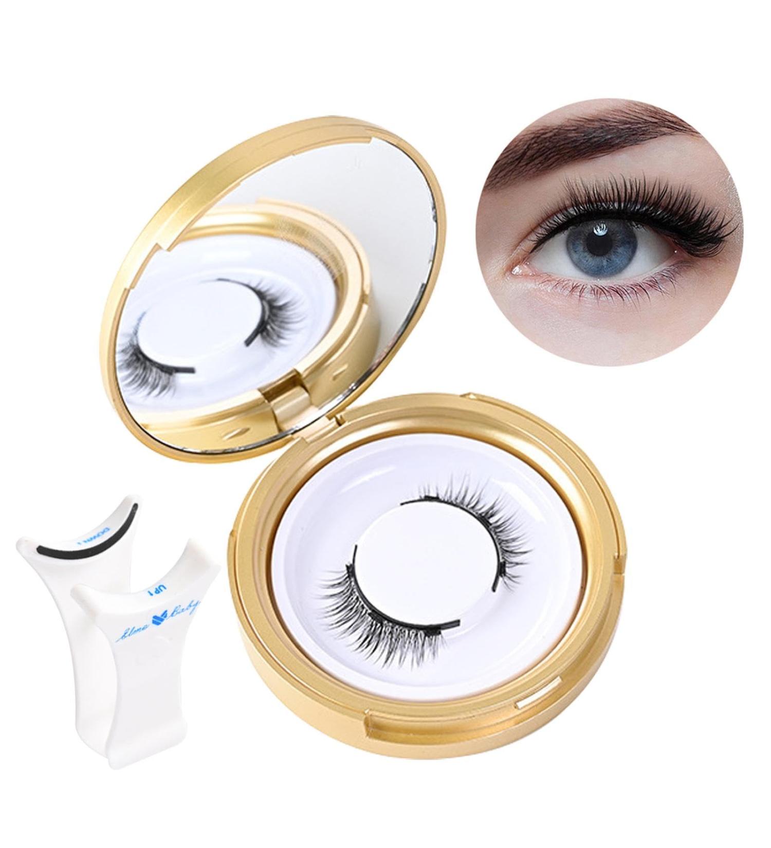 Bexdug Magnetic Eyelashes With Applicator Natural & 3D Look Eyelash | Natural Look Easy-to-Apply With Applicator Long-Lasting Reusable Design For Women & Girls - Buy Online on GoSupps.com
