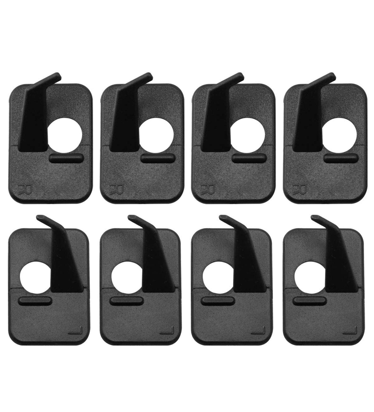 ZRM&E 8pcs Black Plastic Arrow Rest Set for Recurve Bow - Outdoor Archery Equipment - Buy Online on GoSupps.com
