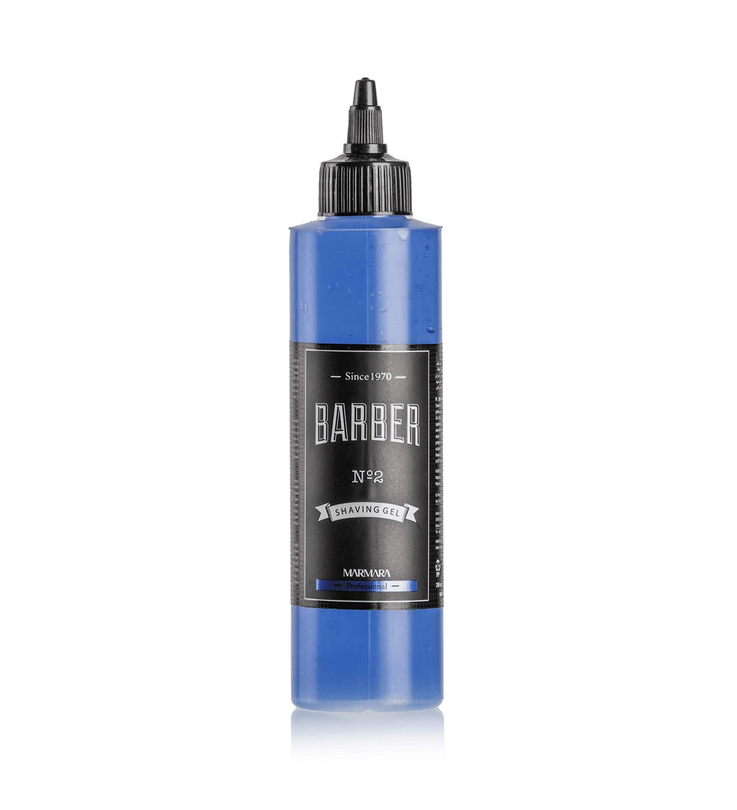 Marmara Barber Shaving Gel Men 250ml - Transparent Non-Foaming Shaving Gel for Precise Beard Contours - Suitable for Any Razor - Men's Shaving Essential - Buy Online on GoSupps.com