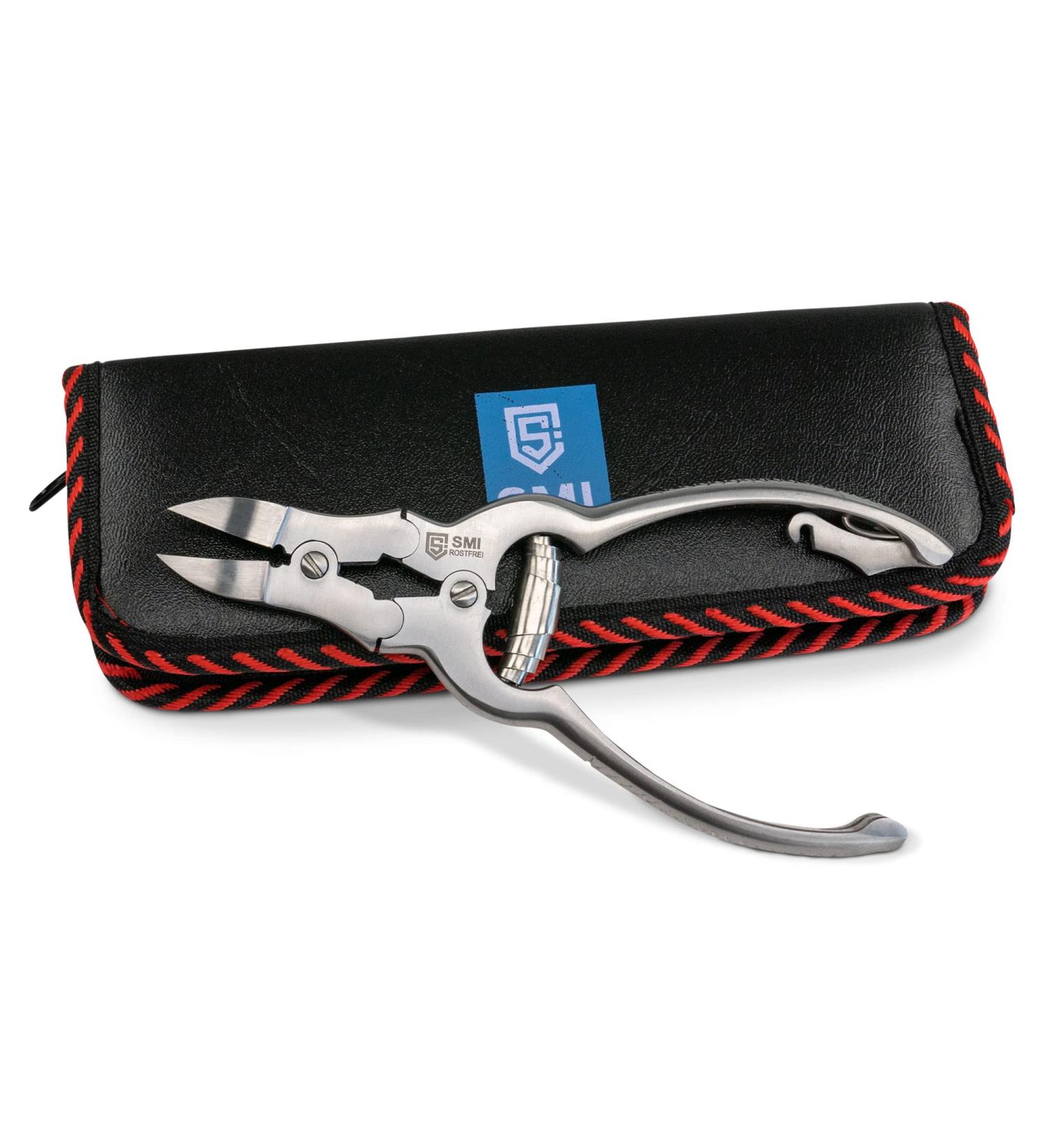 SMI 16 cm Nail Tongs & Double Translation Footnail Pliers - Stainless Steel Toenail Clippers for Ingrown Toenails with Case | International Shipping Available - Buy Online on GoSupps.com