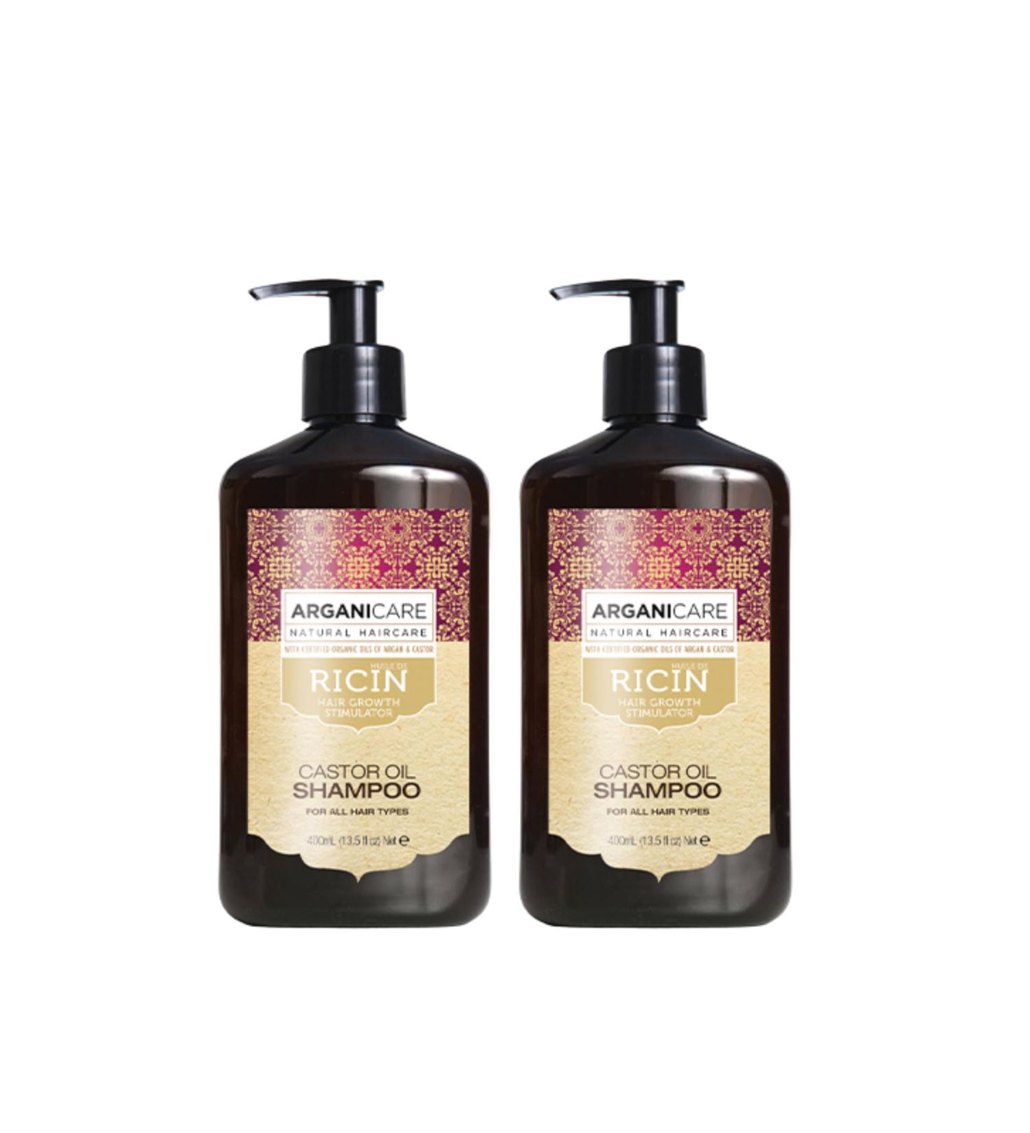 ARGANICARE | Growth Accelerator Shampoo | Brings Strength and Resistance to Hair | Stimulates Growth | Nourishes and Hydrates Hair | Made in France | Set of 2x400ML - Buy Online on GoSupps.com