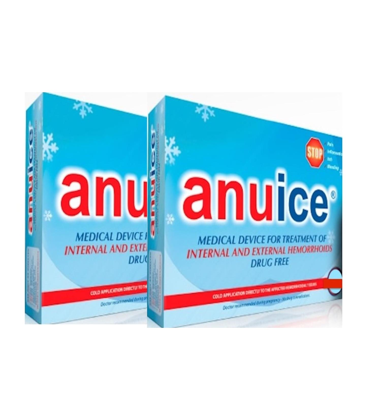 ANUICE Goodbye Hemorrhoids Medical Device to Treat Internal and External Hemorrhoids Without The Dramatic Effects of Surgery. Pack of 2 - Buy Online on GoSupps.com