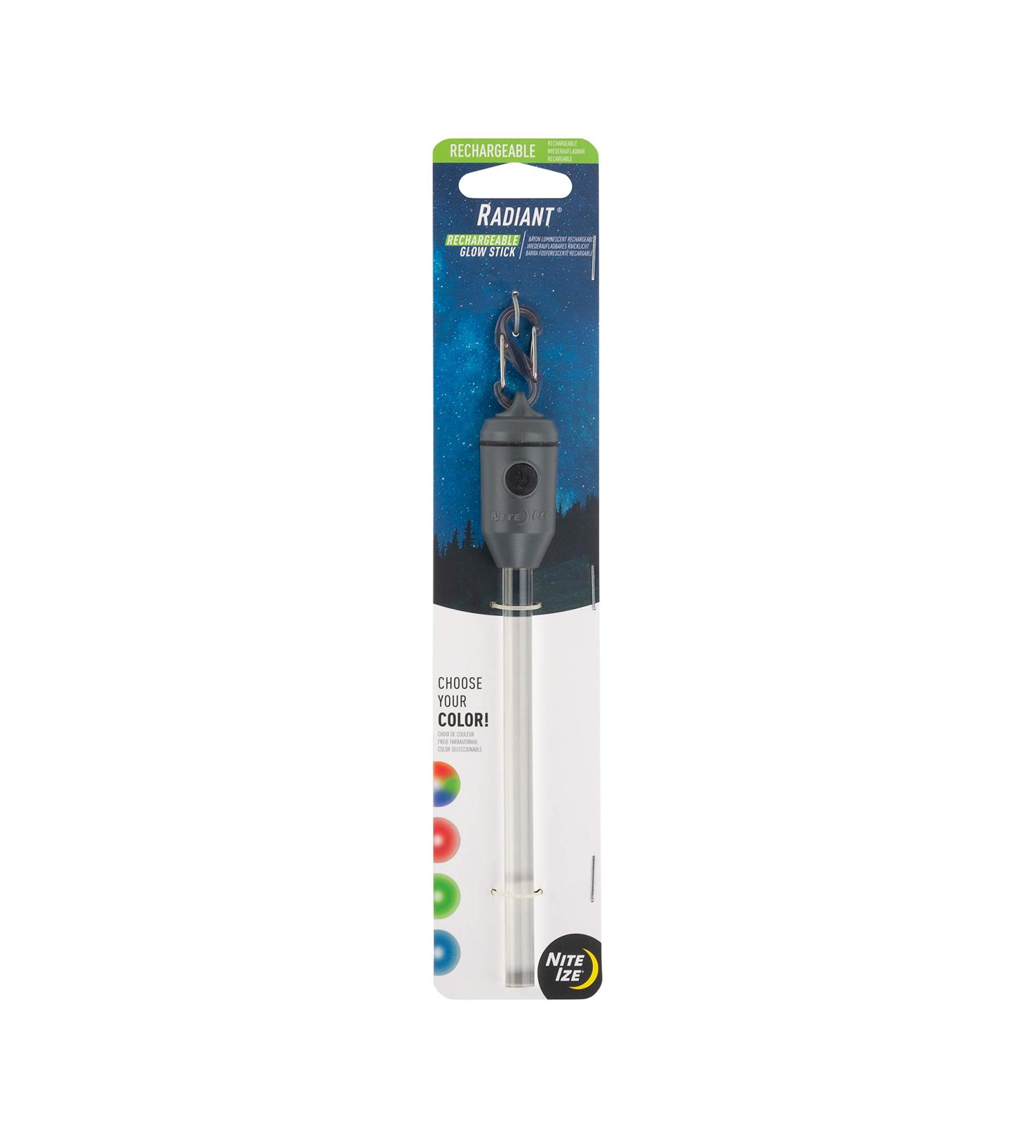Nite Ize RGSR-07S-R3 Radiant Rechargeable LED Glow Stick Disc-O Select - Buy Online on GoSupps.com