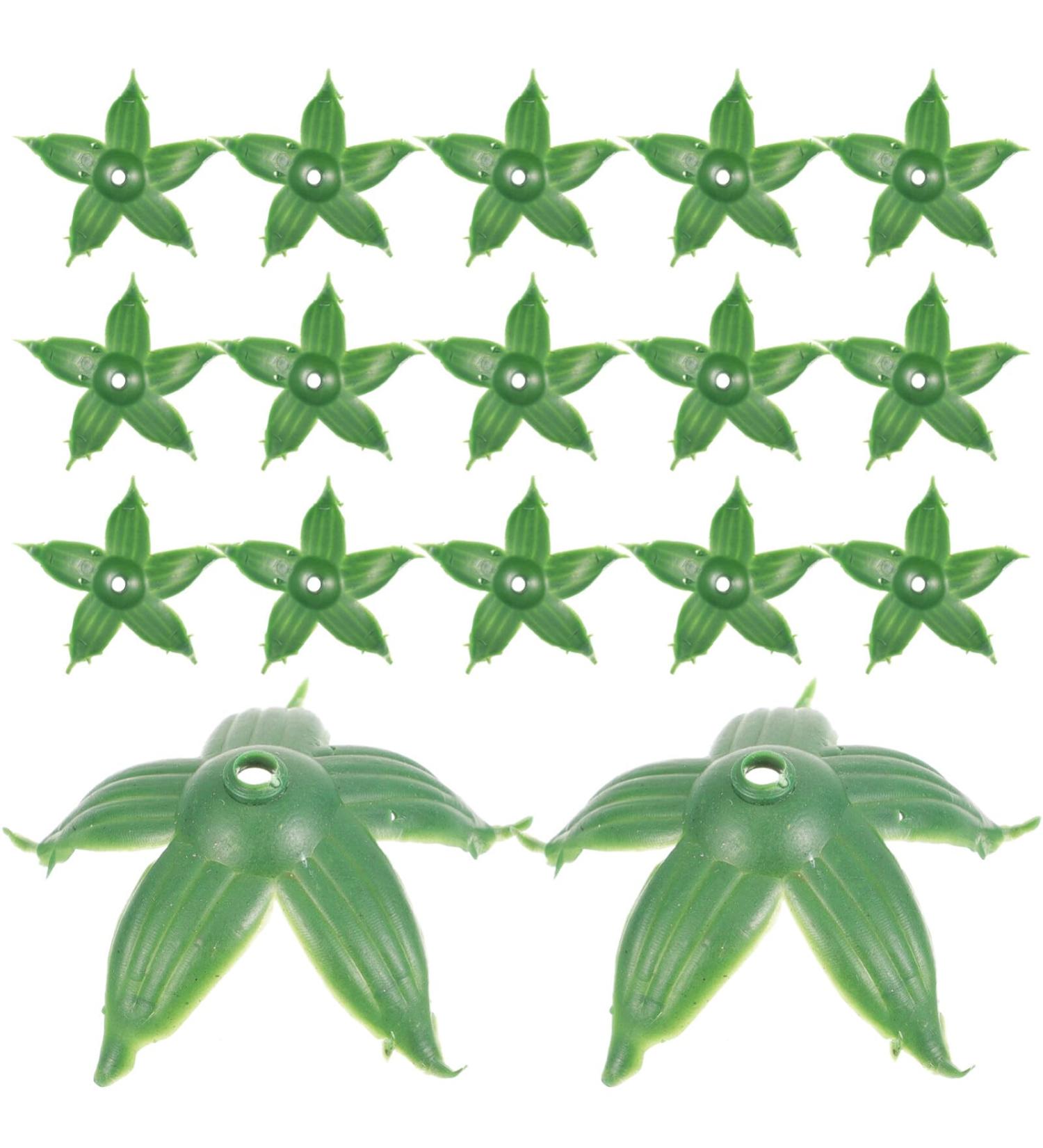 STOBOK 120pcs Artificial Flower Cups - Silk & Plastic Sepals for DIY Floral Wedding Decor - Buy Online on GoSupps.com