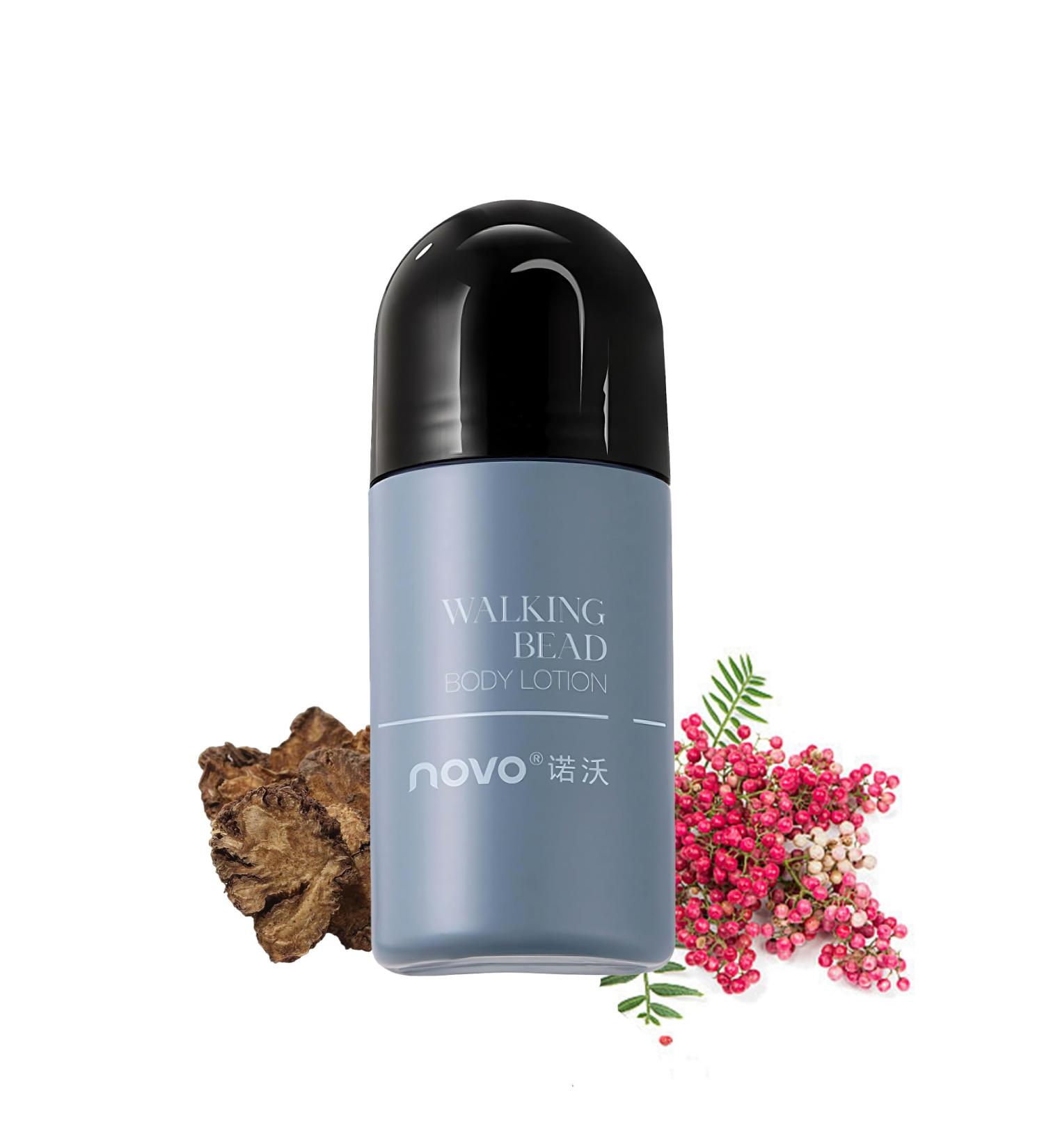 Novo Roll-On Deodorant for Men Long-Lasting Freshness Odor Control Fast-Drying & Non-Sticky Aloe Vera & Vitamin Enriched Breathable & Gentle on Skin Quick Absorption Ideal for Daily Use Darjeeling Tea - Buy Online on GoSupps.com