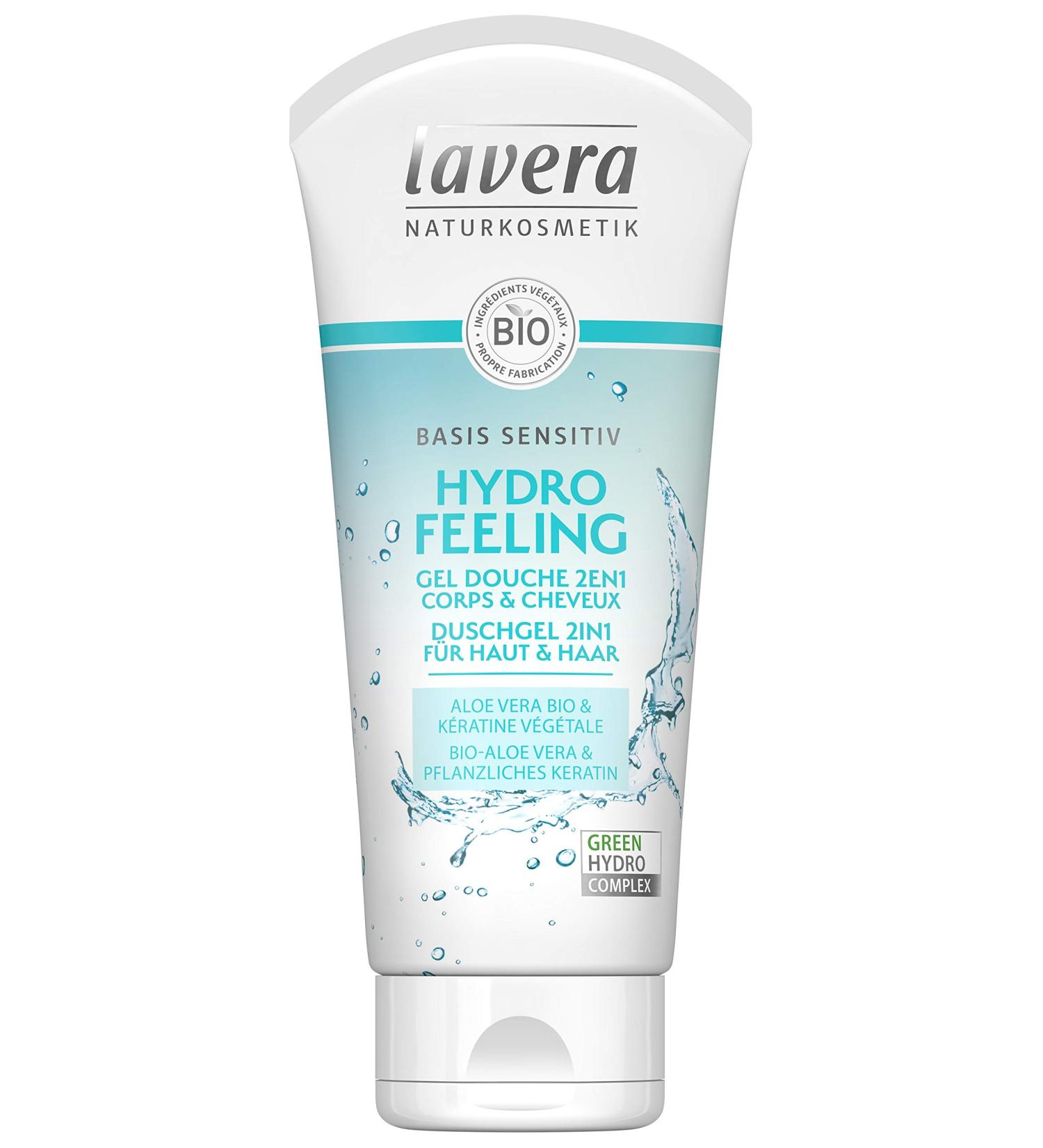 LAVERA 2-in-1 Shower Gel for Body/Hair - Hydro Sensitive - 100% Natural - Buy Online on GoSupps.com
