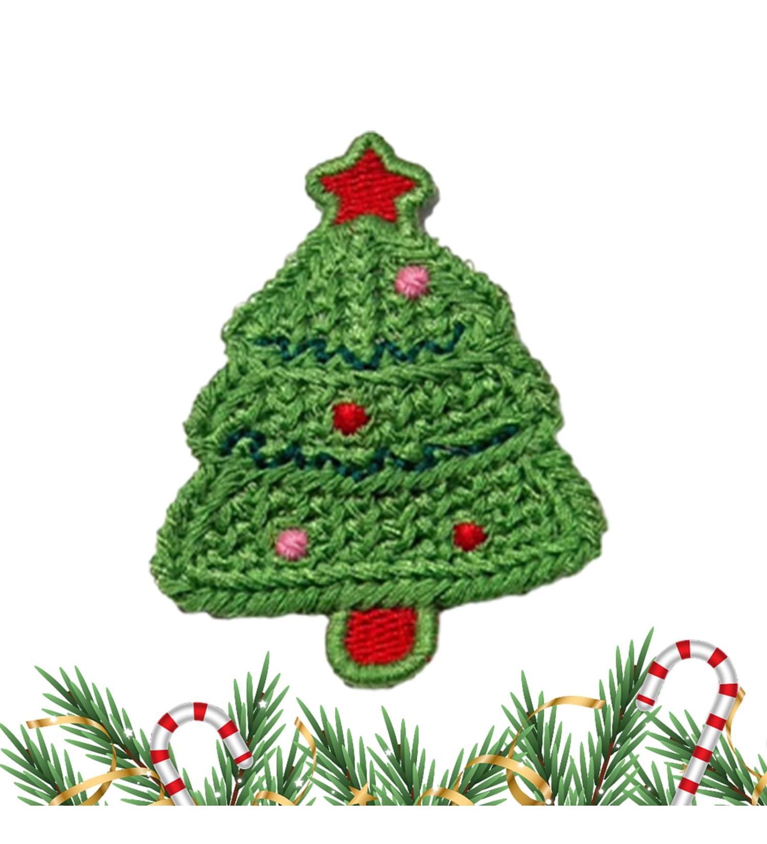 Knitted Hair Clips - Crochet Cartoon Christmas Decorative Barrettes - Cute Hair Pin for Travel Stage Show Daily Life Dating Hersil Tree - Buy Online on GoSupps.com