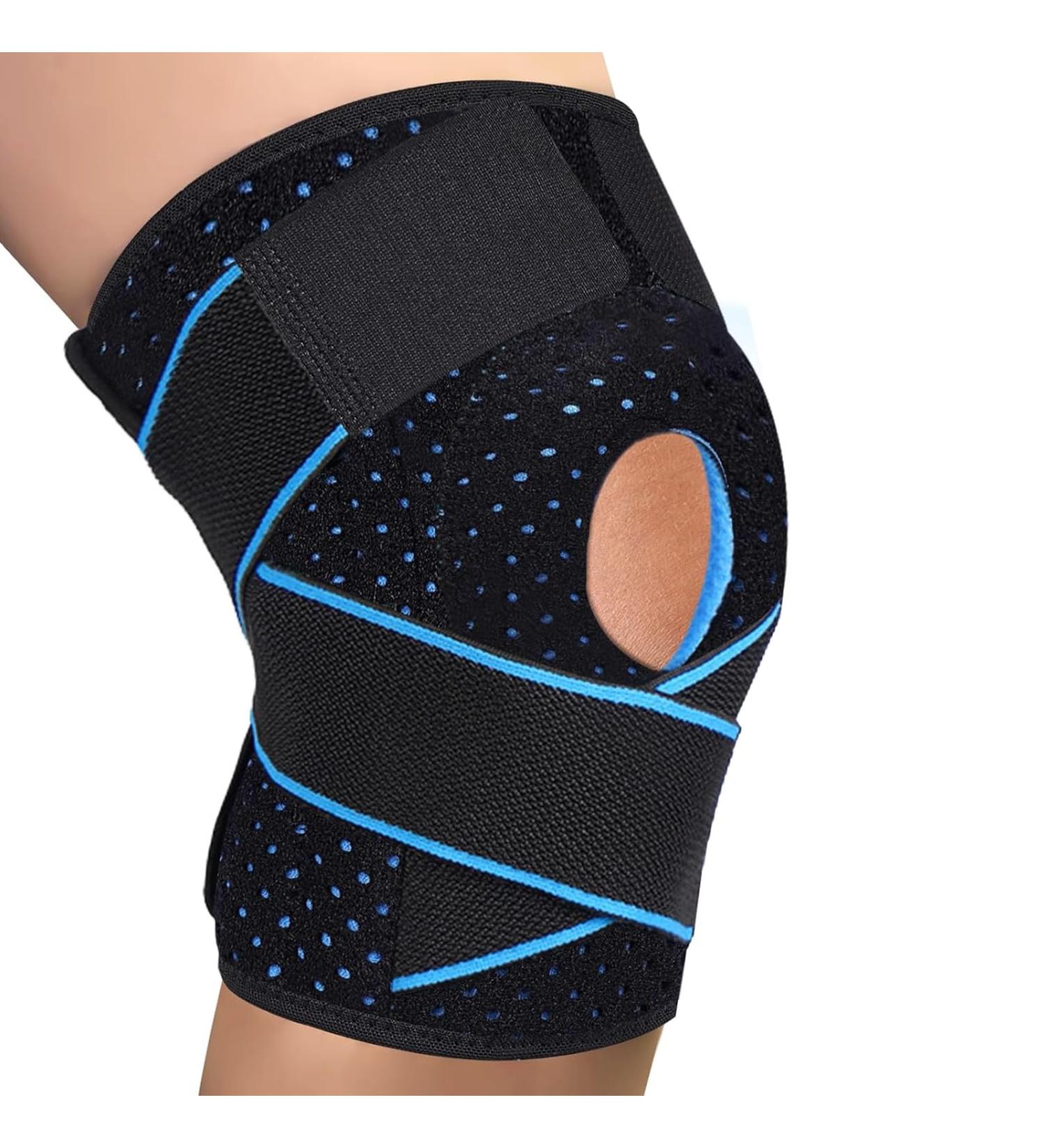 Buy Adjustable Meniscus & Ligament Knee Pads | Gym & Sports Patellar Brace with Stabilizers & Gel Pads - Orthopedic Knee Support - Buy Online on GoSupps.com