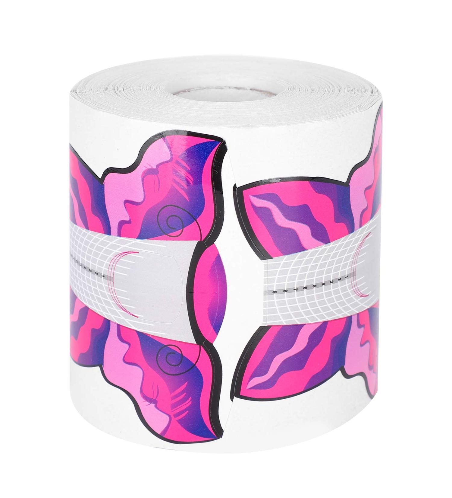 300Pcs Long Nail Forms - UV Gel Self-Adhesive Nail Art Extensions | Perfect for Home & Salon Use - Buy Online on GoSupps.com