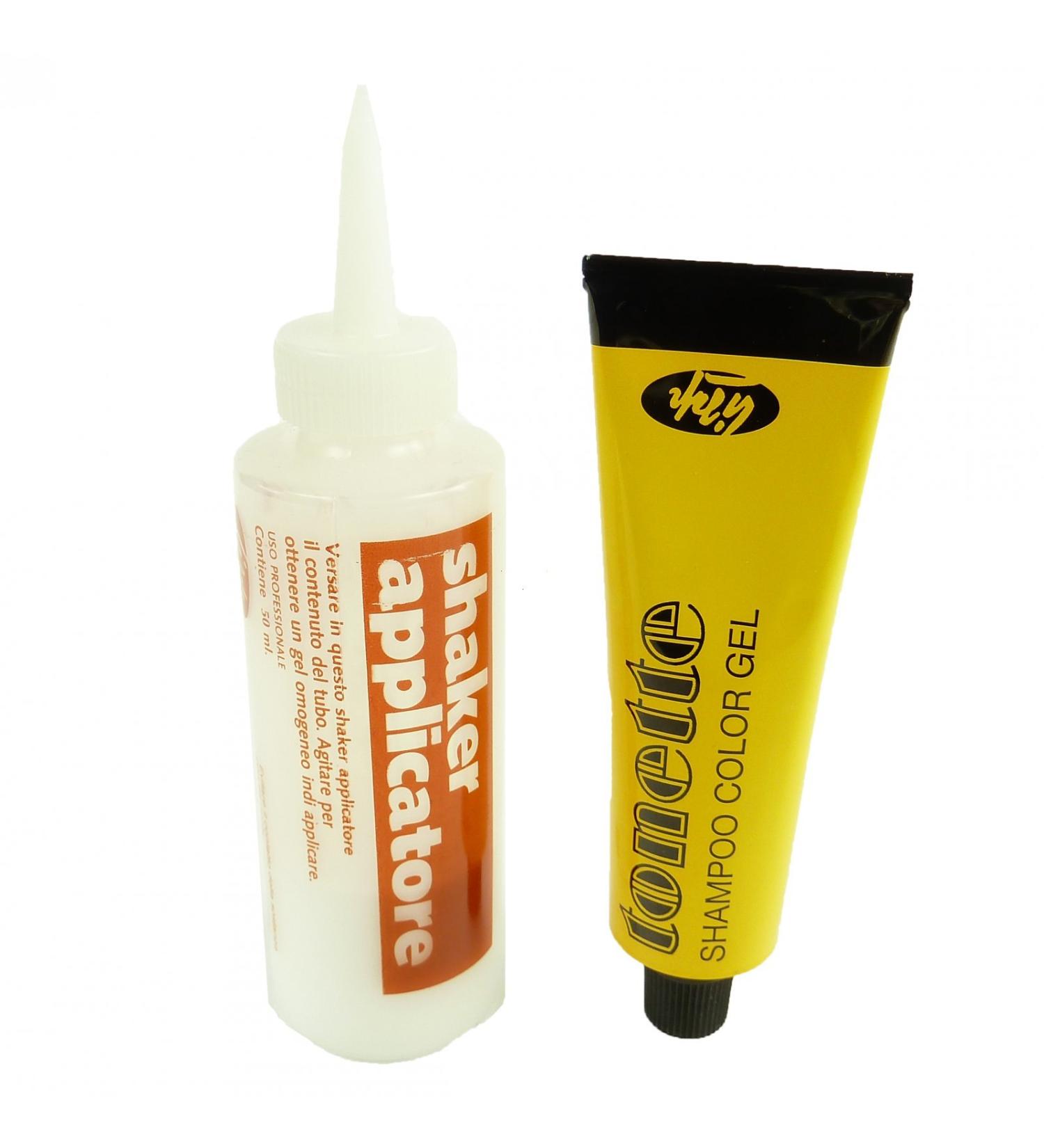 Lisap Lisap Tonette Color Gel Shampoo - Color Tint + Activator + Hair Care - C5 Light Ash Chestnut