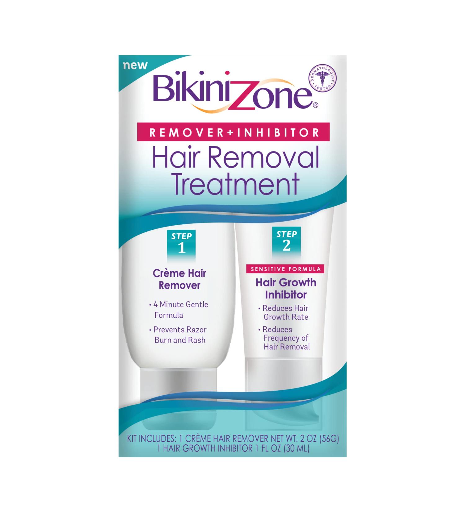 Bikini Zone Hair Removal Treatment Kit - 3 Fl Oz | Gentle and Effective Hair Removal Solution - Buy Online on GoSupps.com