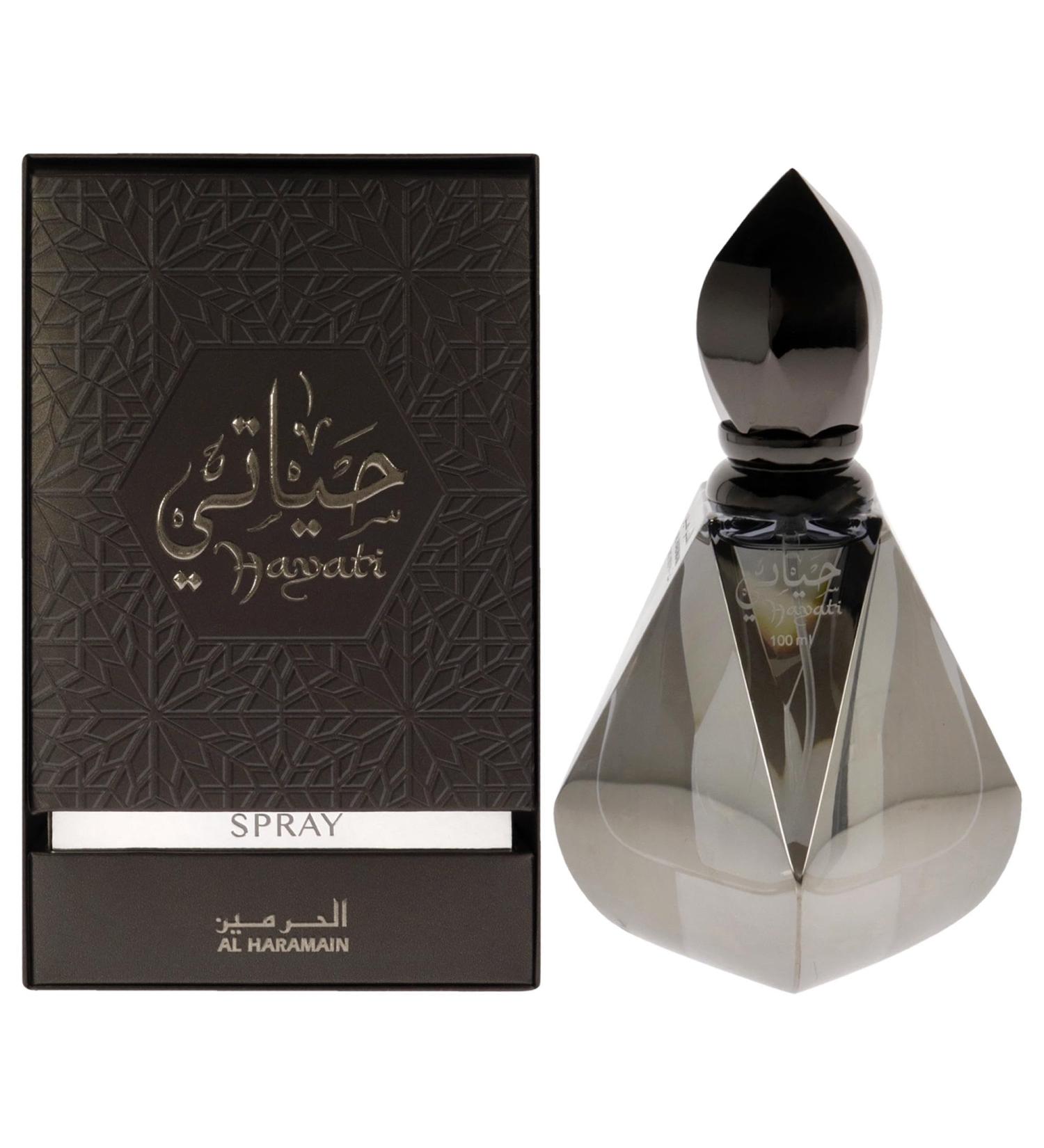 Al Haramain Hayati - Arabian Perfume for Women and Men - Unisex Perfume - Long Lasting Perfume for Men and Women - Amber Floral Fragrance - 3.33 oz - Buy Online on GoSupps.com