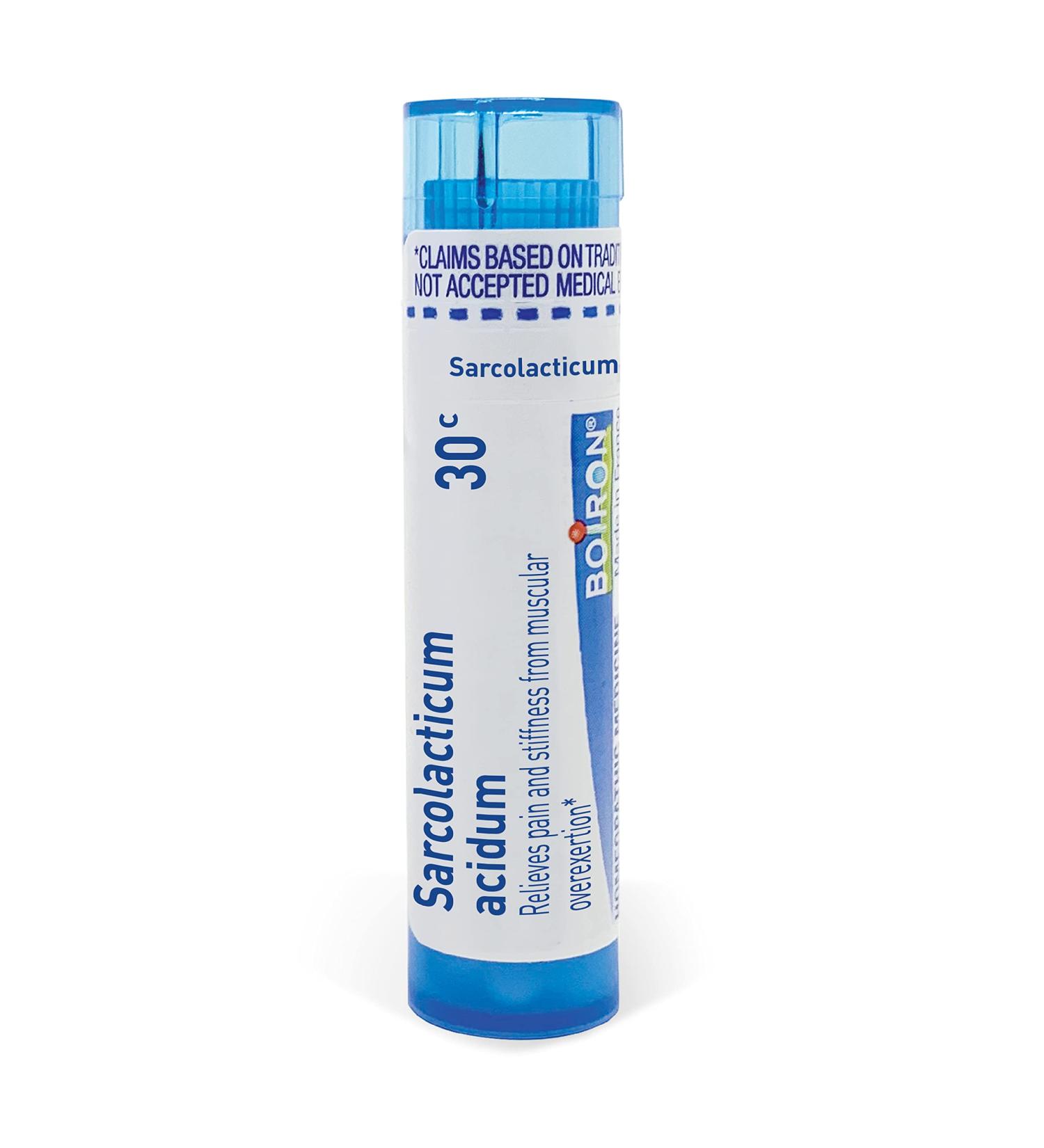 Sarcolacticum Acidum 30c - Homeopathic Relief for Pain & Stiffness | 80 Pellets - Fast International Shipping - Buy Online on GoSupps.com