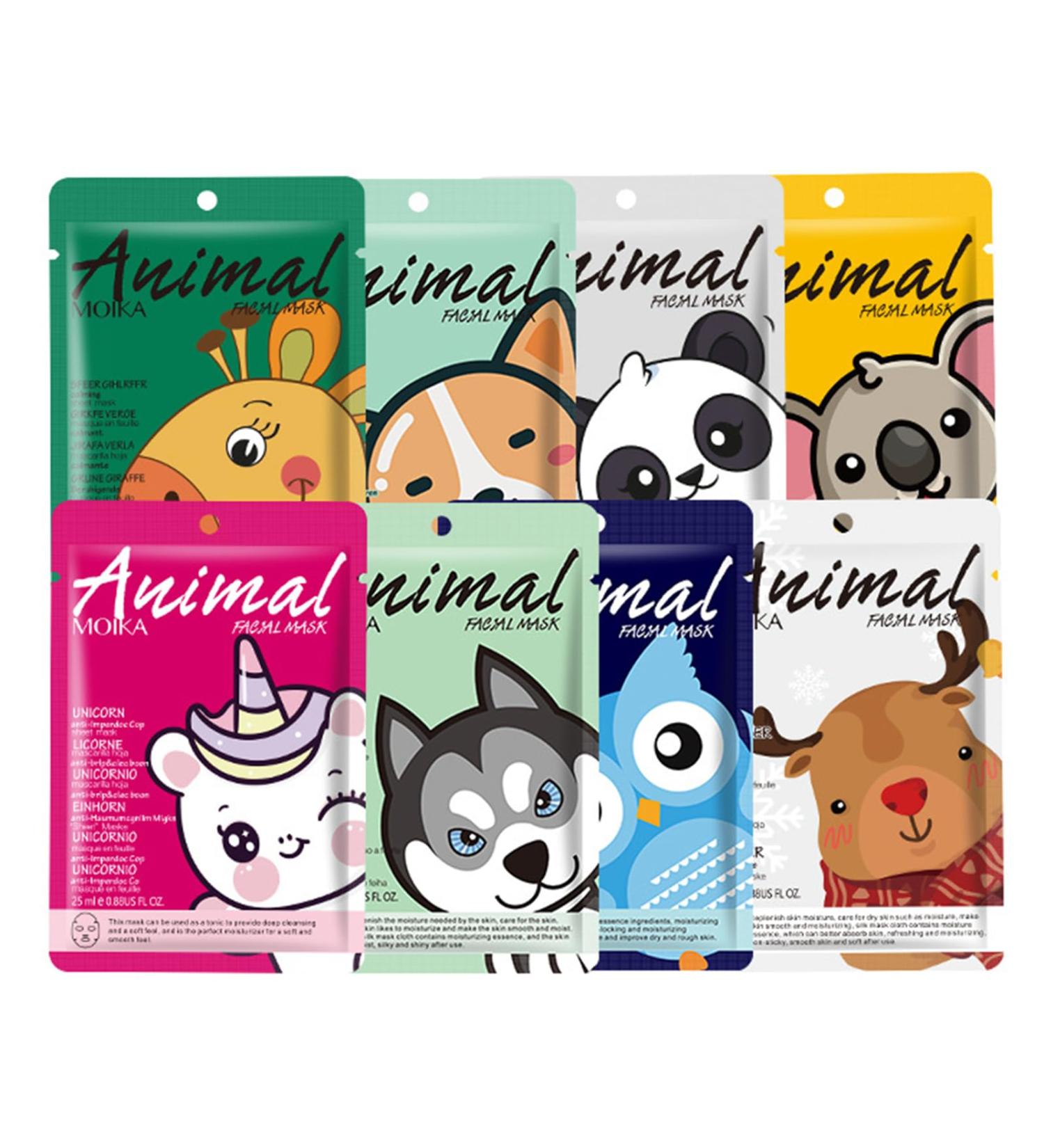 Sheet Face Mask Pure Natural Plant Extracts Hydrating Moisturizing Deep Cleansing Pores Nourishing Anti-aging Sheet Masks