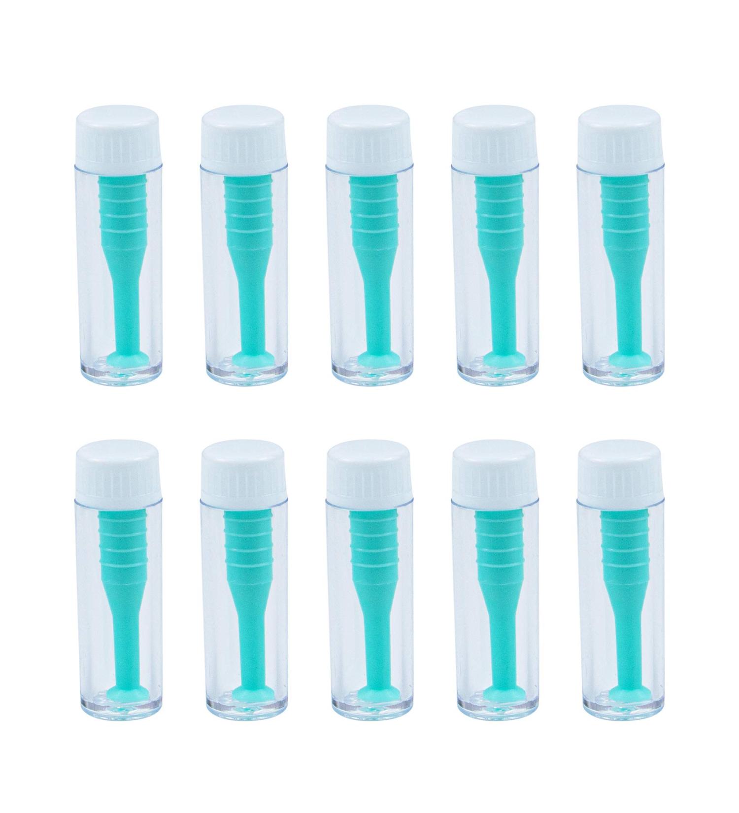AUEAR Soft Silicone Contact Lens Insertion Tool - Green 10 Pack | Easy Use for Soft & Hard Lenses | International Shipping - Buy Online on GoSupps.com