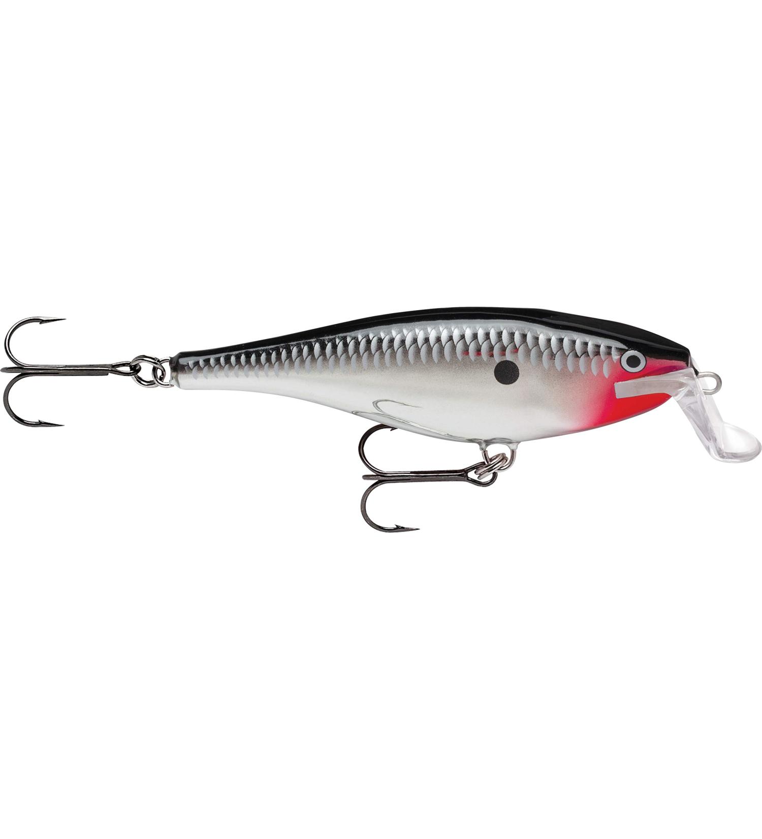 Rapala Super Shad Rap | Angelk der & Fishing Accessories | Balsa Bait for Fresh Water | 14cm 45g Depth 1.5-2.7m | Chrome | Made in Estonia - Shop Now! - Buy Online on GoSupps.com
