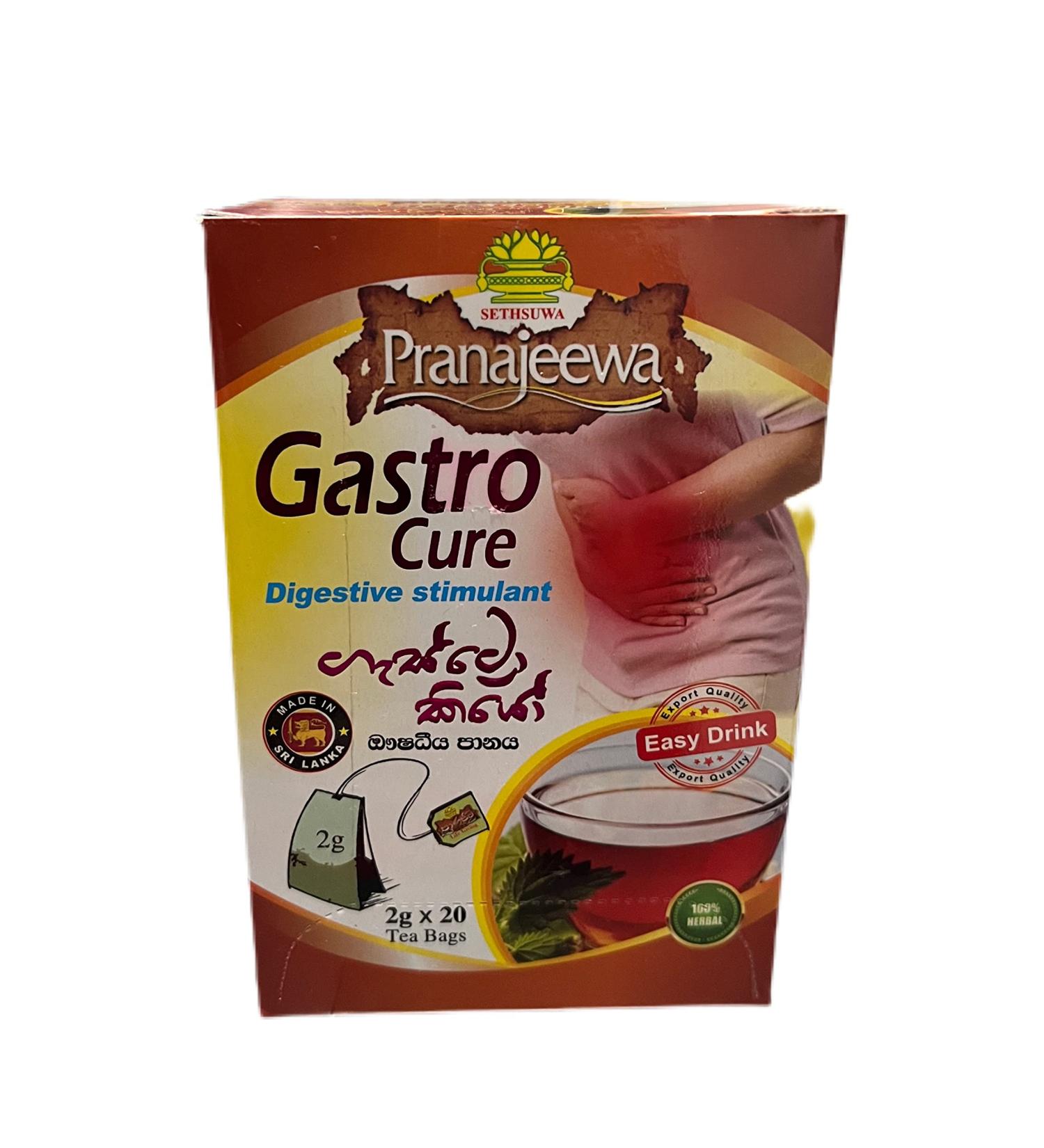 tea | gastro cure tea | pranajeewa | 20 teabags - Buy Online on GoSupps.com