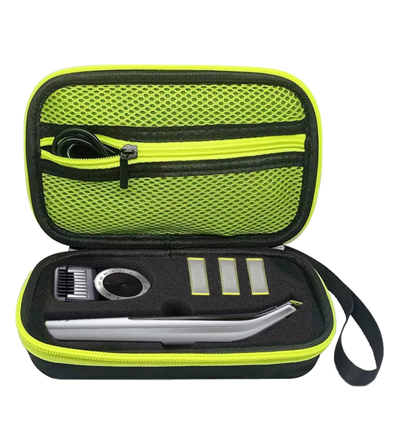One Blade Pro Case Compatible with Philips Norelco Oneblade QP6510/70 QP6520/70 Pro Wet/Dry Electric Shaver and Trimmer Electric Razor Storage Case (Green) - Buy Online on GoSupps.com