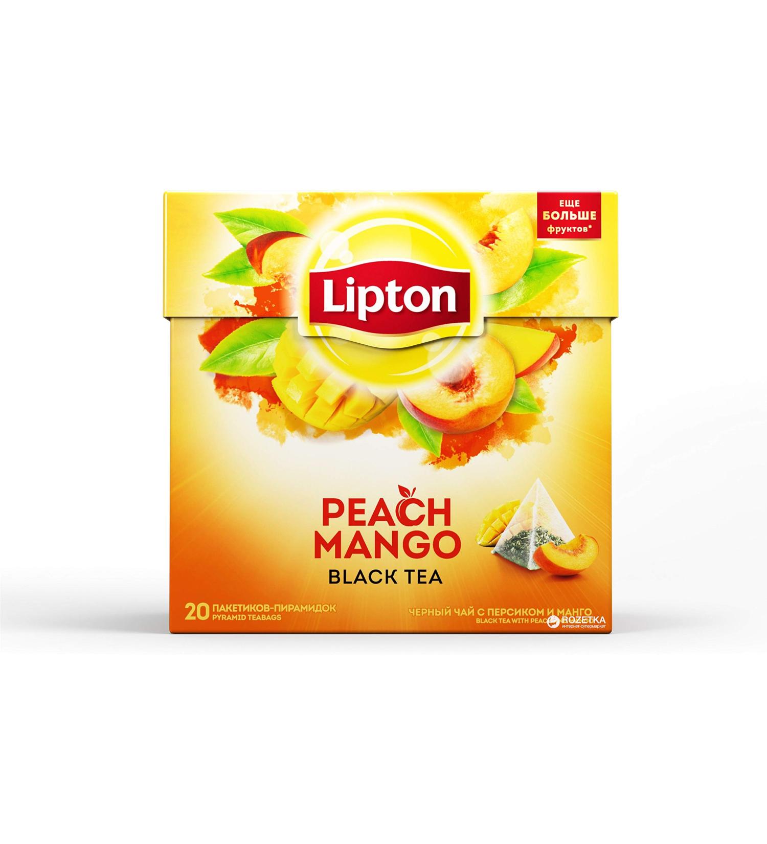 Lipton Th P che Mangue - 20 Pyramides (6 Bo tes: 120 Pyramides)