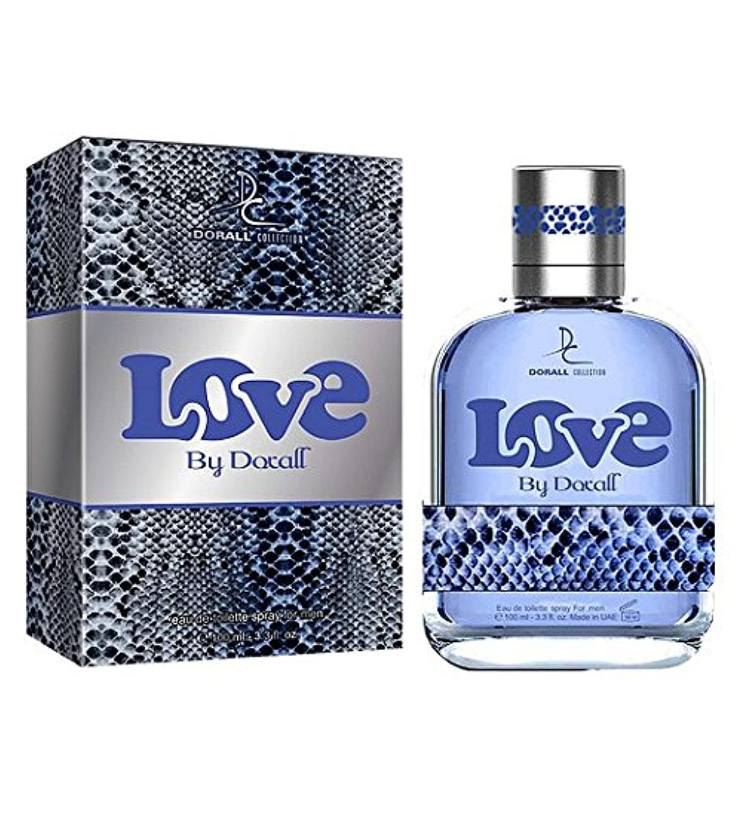 LOVE BY DORALL COLLECTION COLOGNE FOR MEN 3.3 OZ / 100 ML EAU DE TOILETTE SPRAY