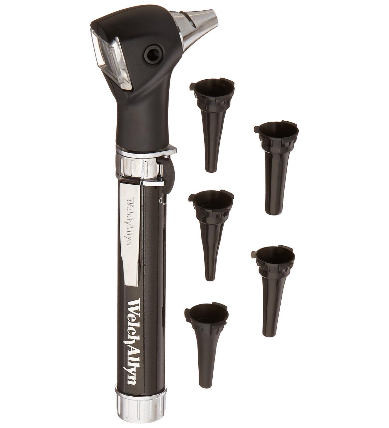 Welch Allyn Pocketscope Jr. Otoscope With Aa Handle Pocket Clip 22840