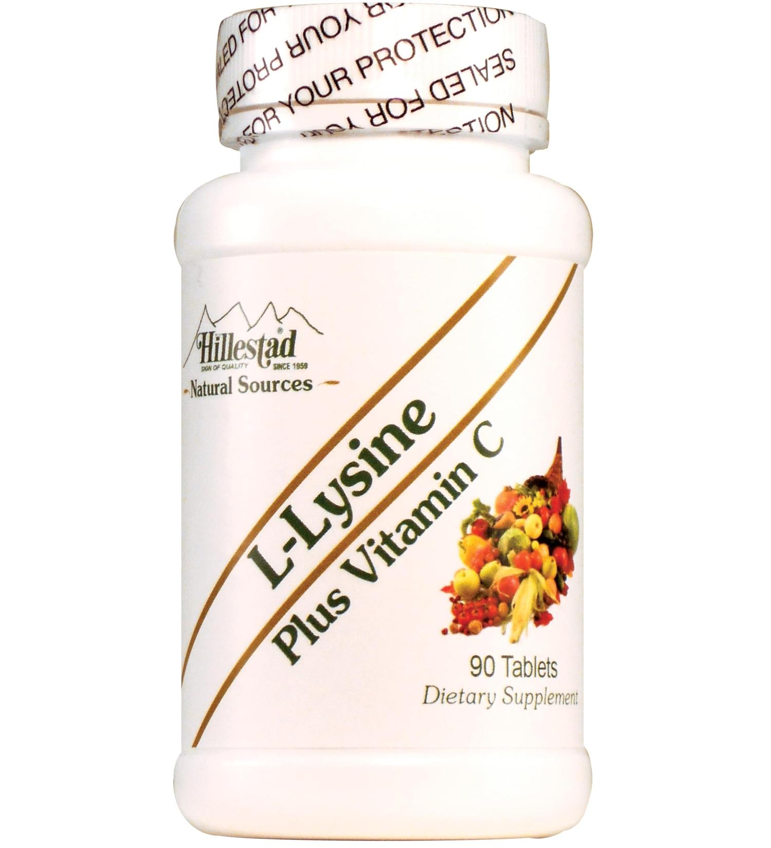 Dialyvite Hillestad Pharmaceuticals - L-Lysine - 90 Tablets