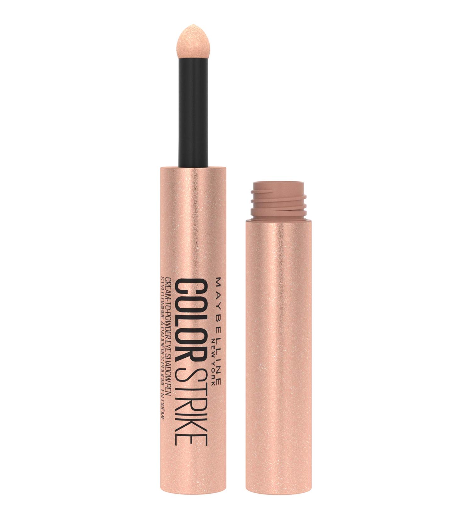 Maybelline Color Strike Eye Shadow Pen - Cream To Powder Finish - 30 Spark - 0.012 Fl Oz - Pack of 1 - Buy Online on GoSupps.com