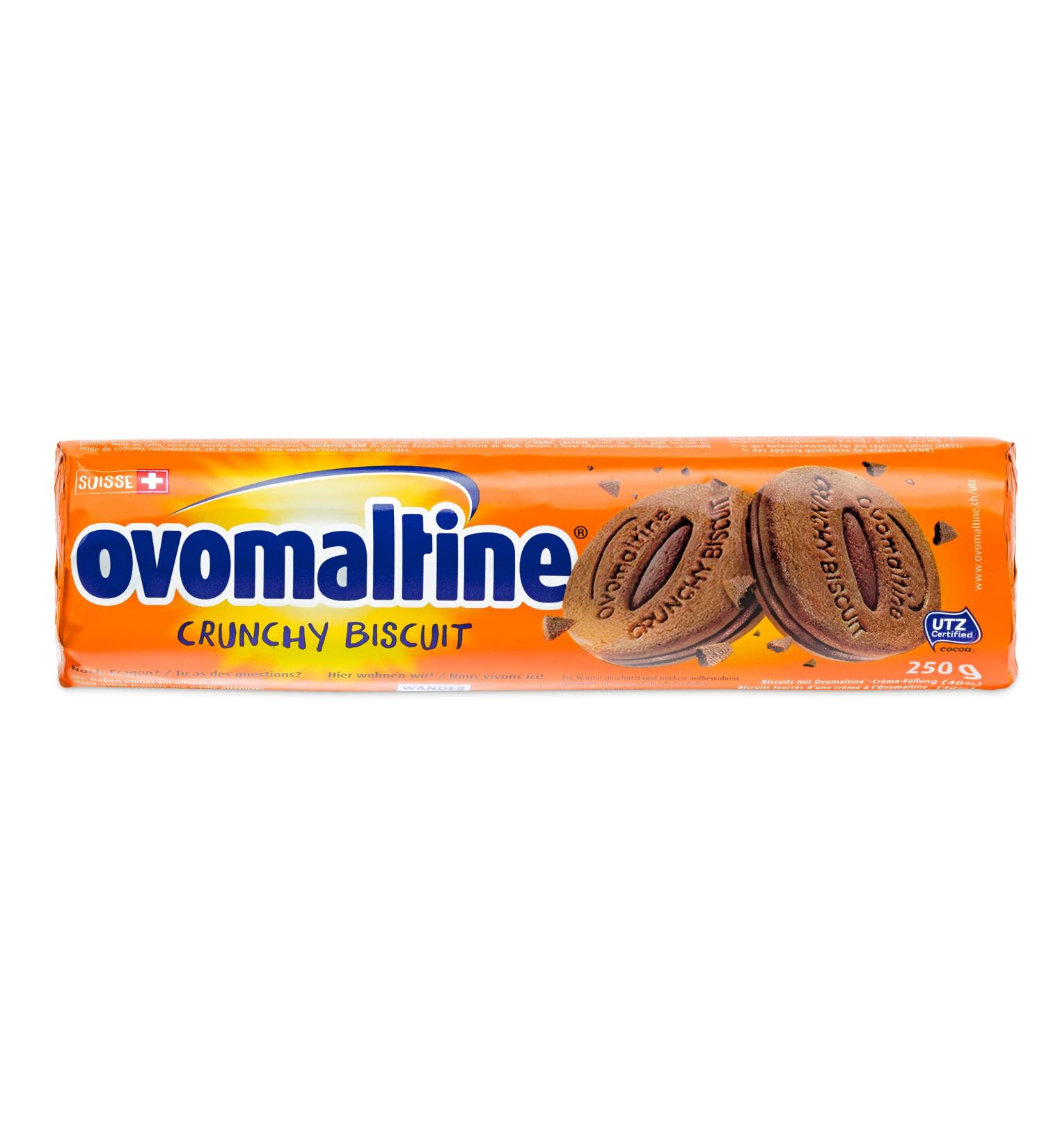 Crunchy Biscuit Ovomaltine 1 Pack (1x250g) - Buy Online on GoSupps.com